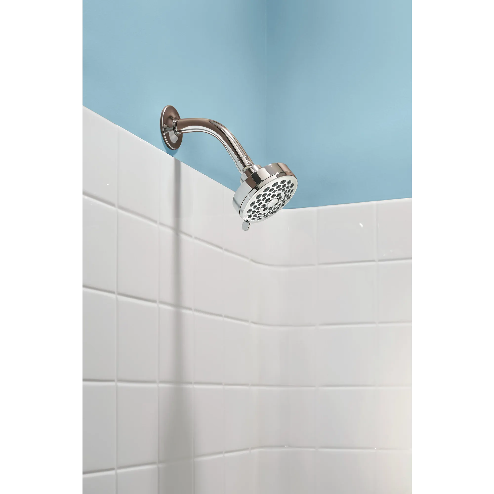 Eos Three-Function 3 3/4 Diameter Spray Head Eco-Performance Showerhead - Image 2