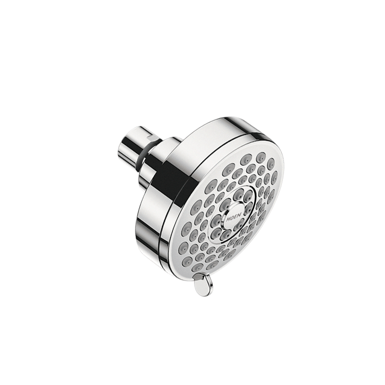 Eos Three-Function 3 3/4 Diameter Spray Head Eco-Performance Showerhead