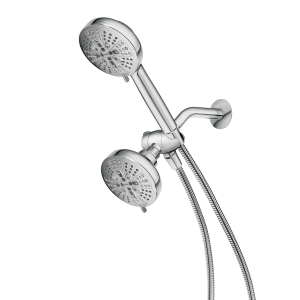 Hydro Energetix Eight-Function 4.75 Diameter Spray Head Standard with Handshower