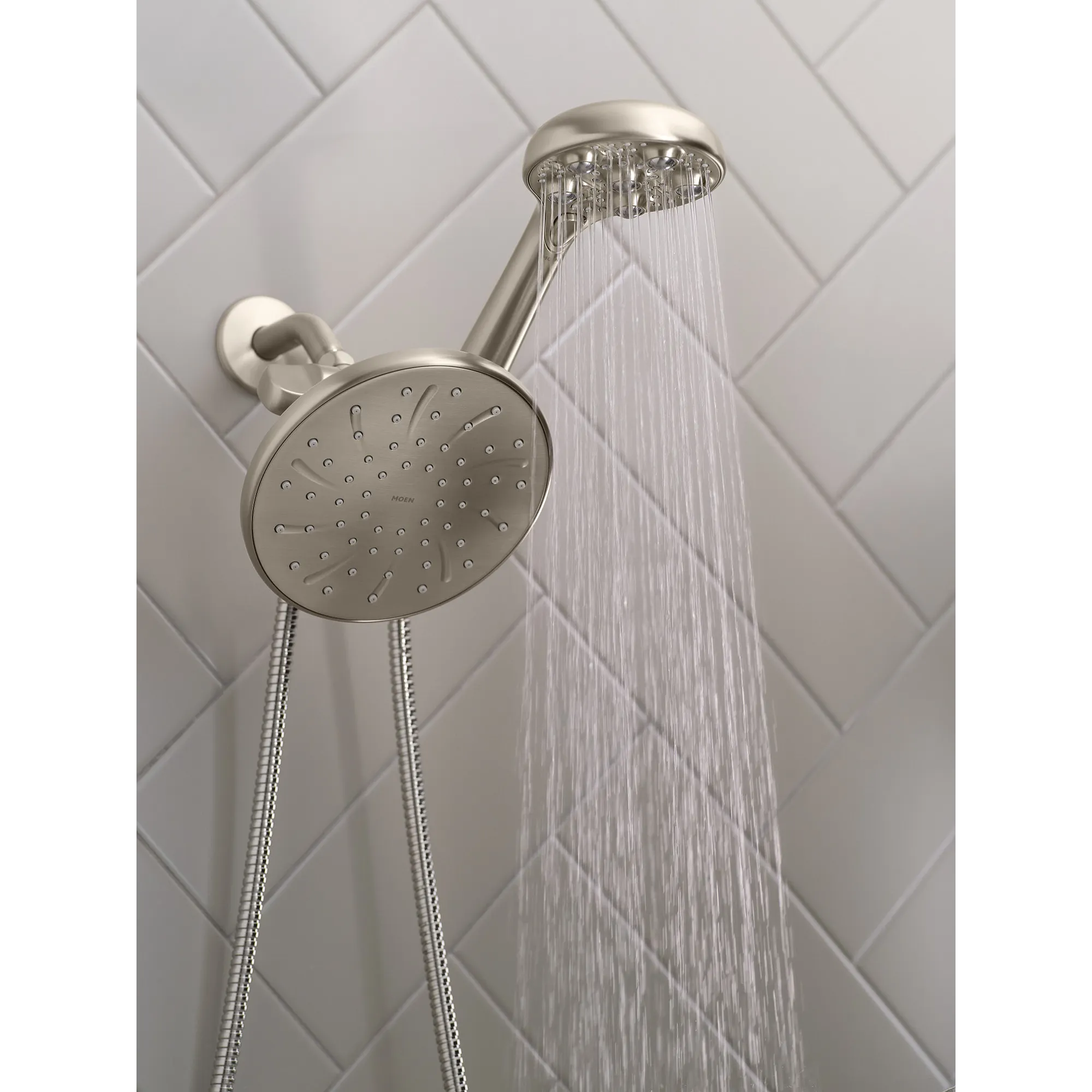 Hydro Roller Four-Function 7-1/2 Diameter Spray Head - Image 4