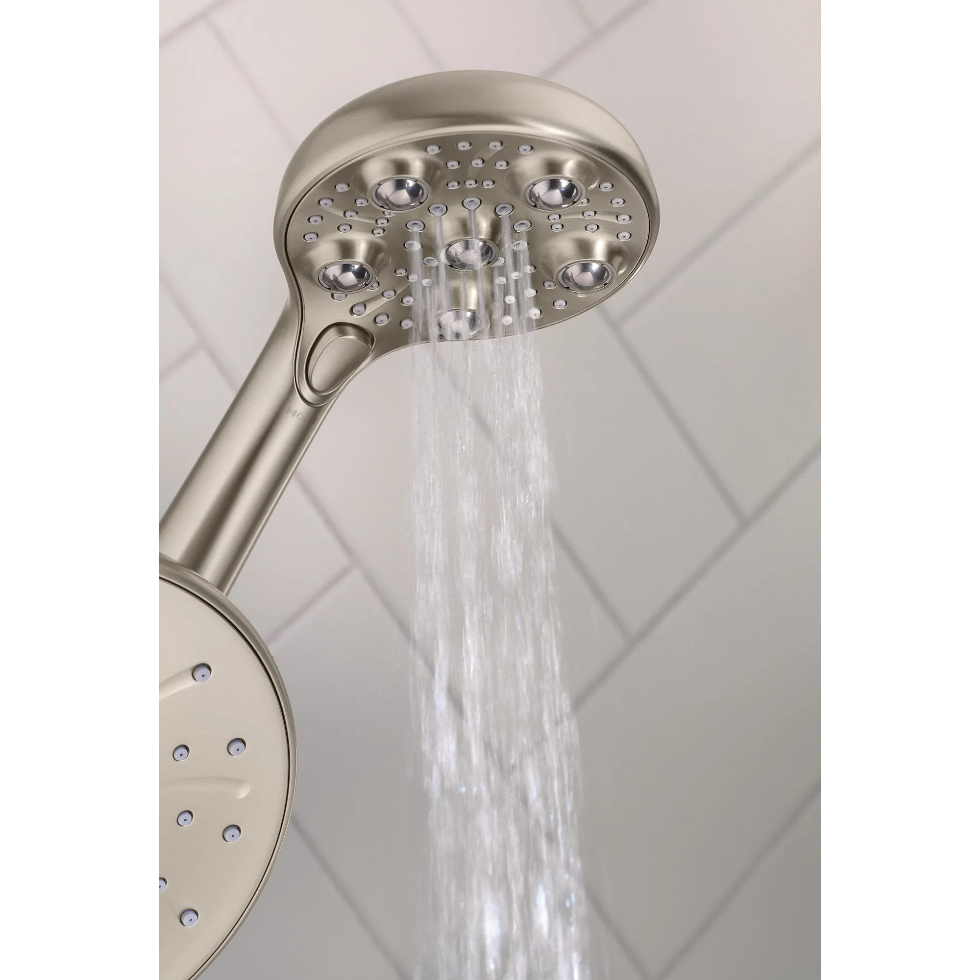 Hydro Roller Four-Function 7-1/2 Diameter Spray Head - Image 9