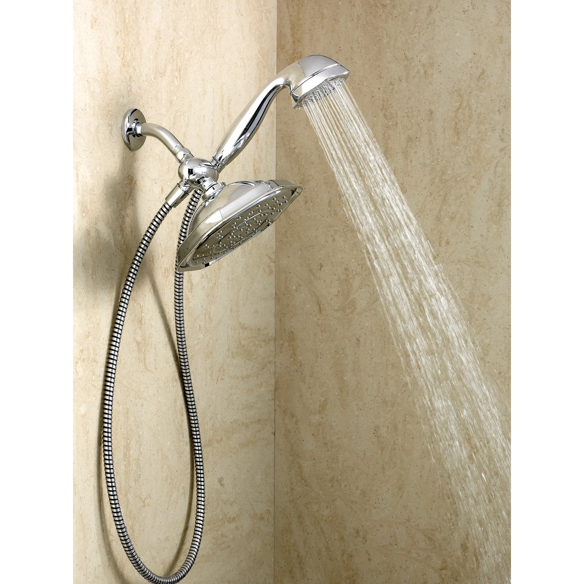 Refresh Seven-Function 9 Diameter Standard Spray Head with Handheld Shower - Image 2
