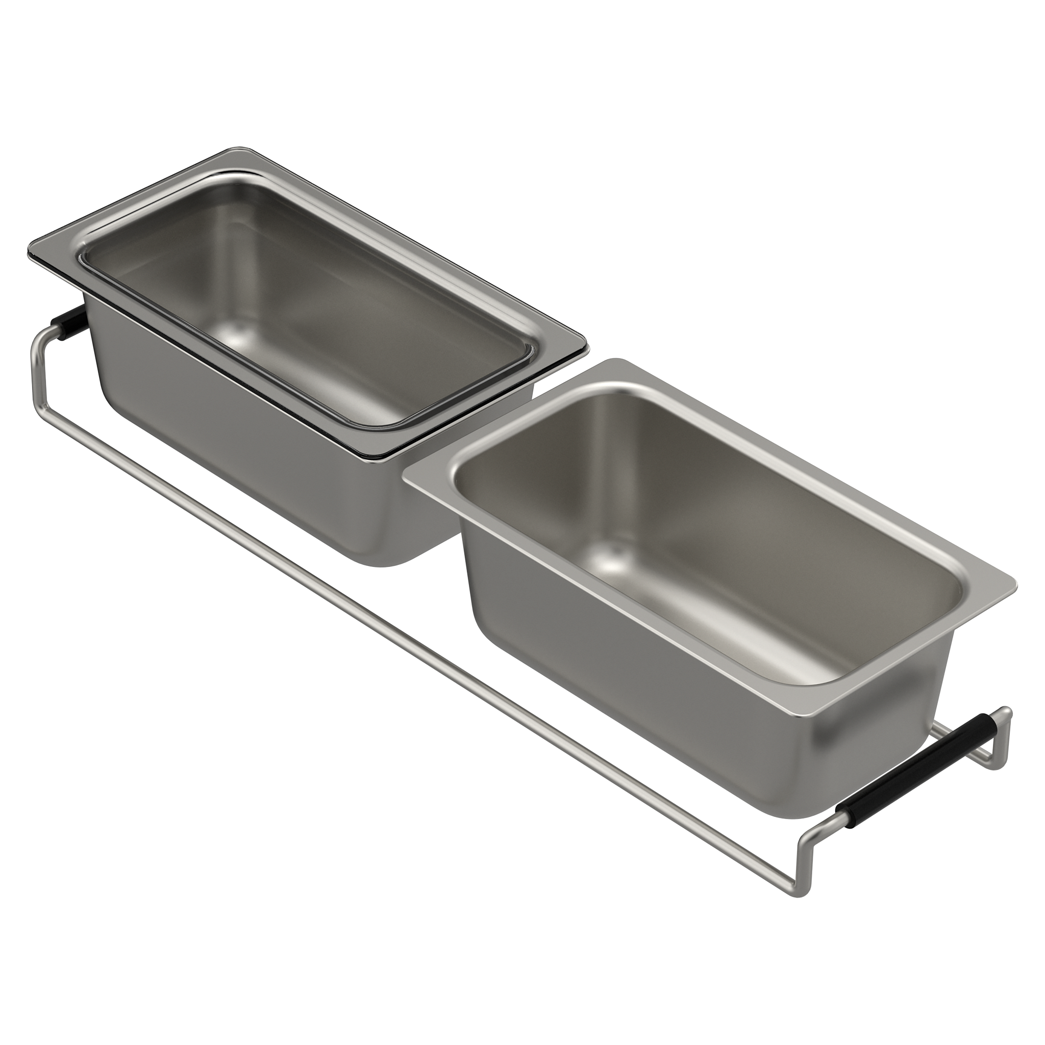 Workstation System Prep Bins with Lids