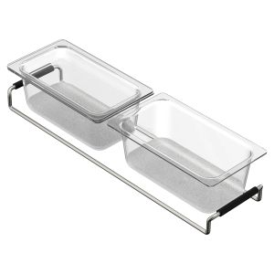 Workstation System Prep Bins with Lids