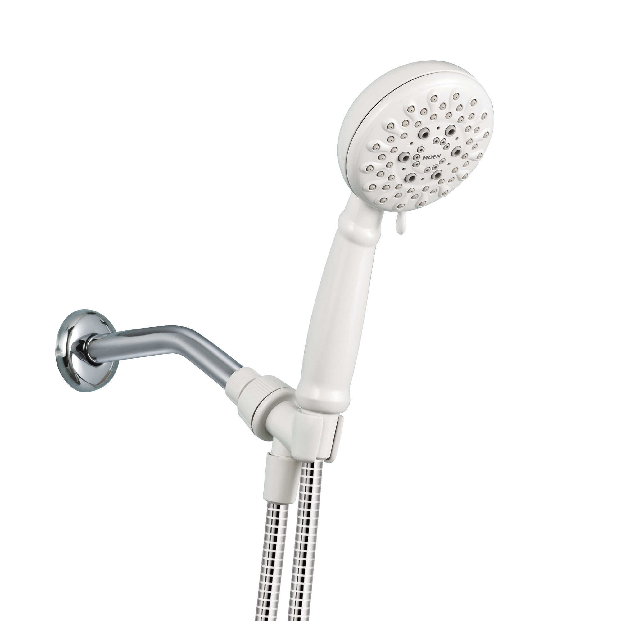 Banbury Five-Function 4 Diameter Spray Head Handheld Shower - Image 9
