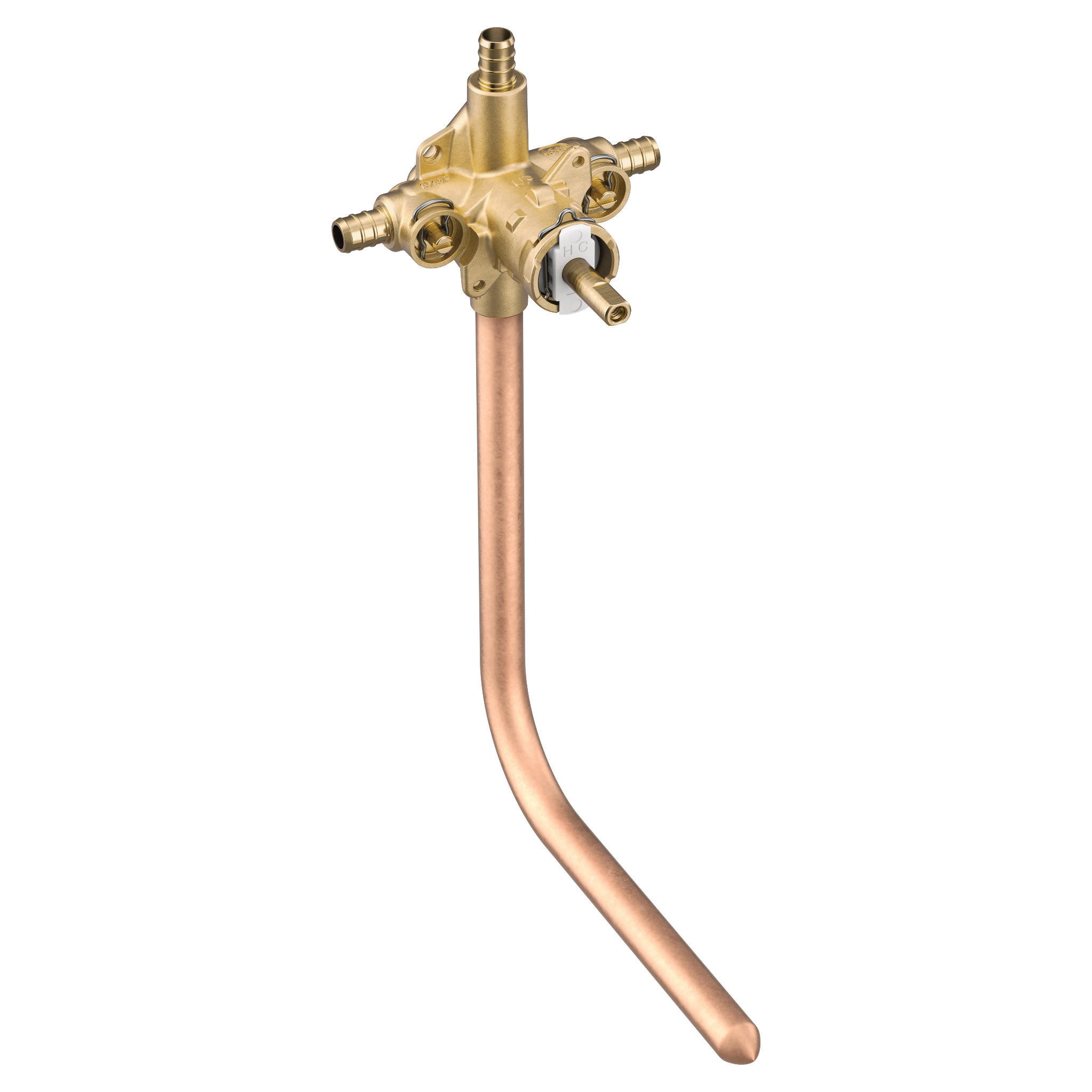 M-Pact Posi-Temp(R) 1/2 Crimp Ring Pex Connection Includes Pressure Balancing