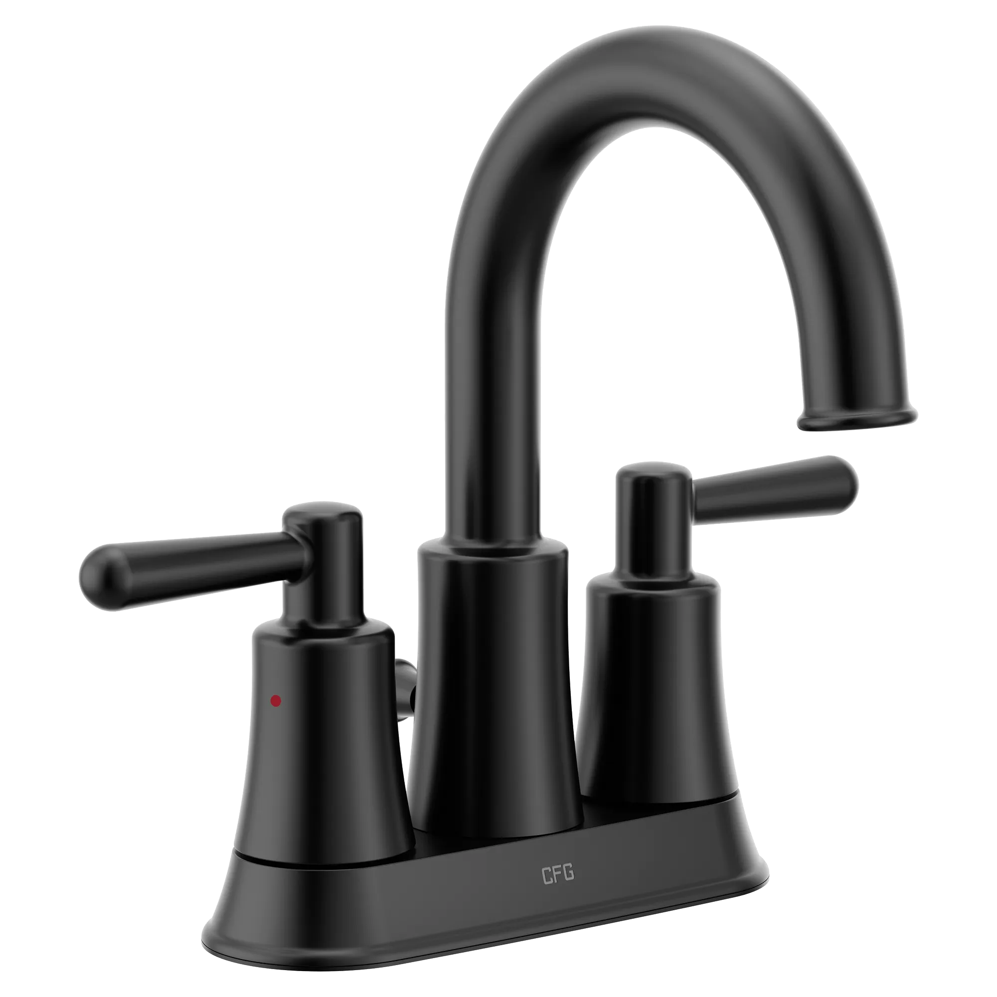 Ember Chrome two-handle high arc bathroom faucet - Image 3