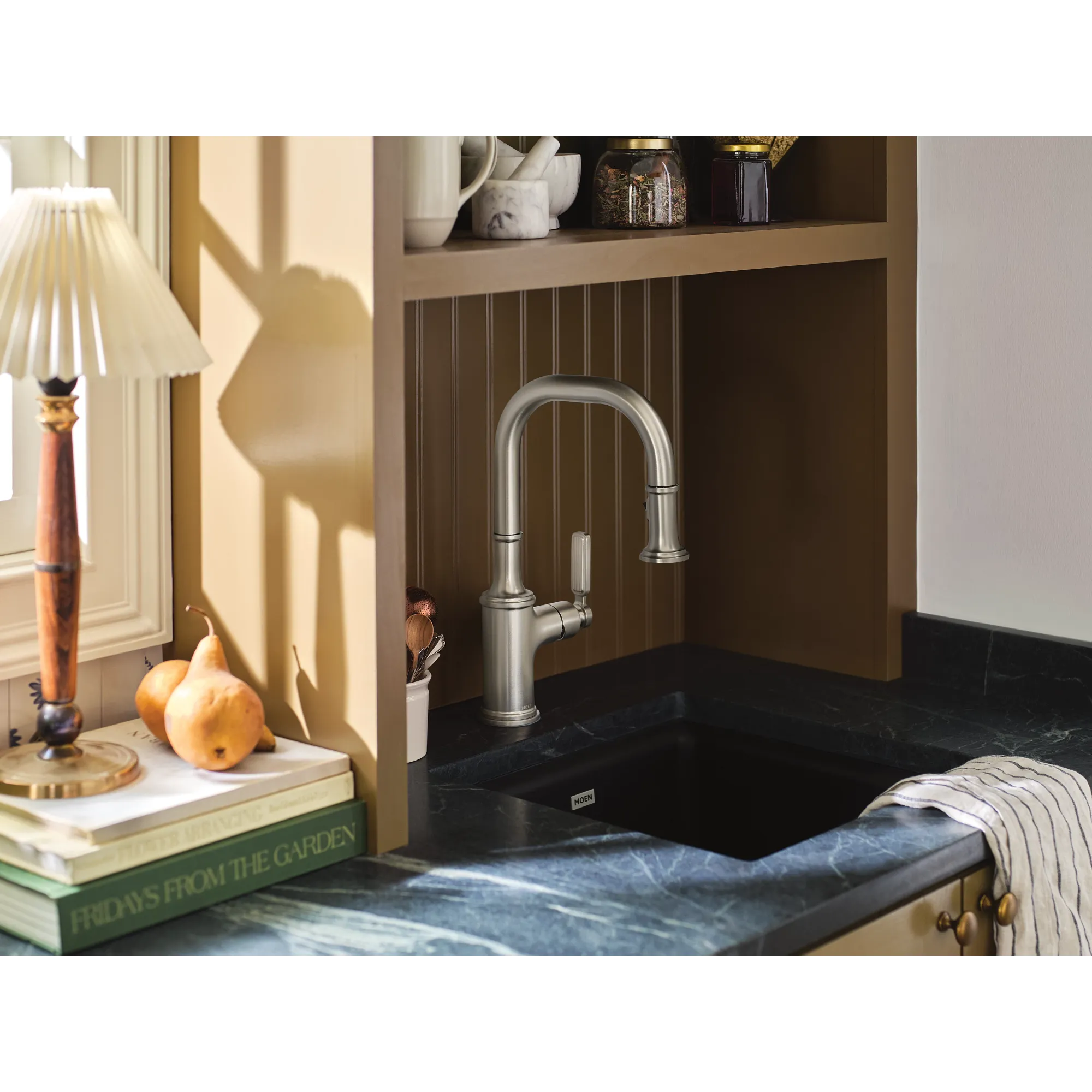 Smyth One-Handle High Arc Pulldown Bar Faucet - Image 14