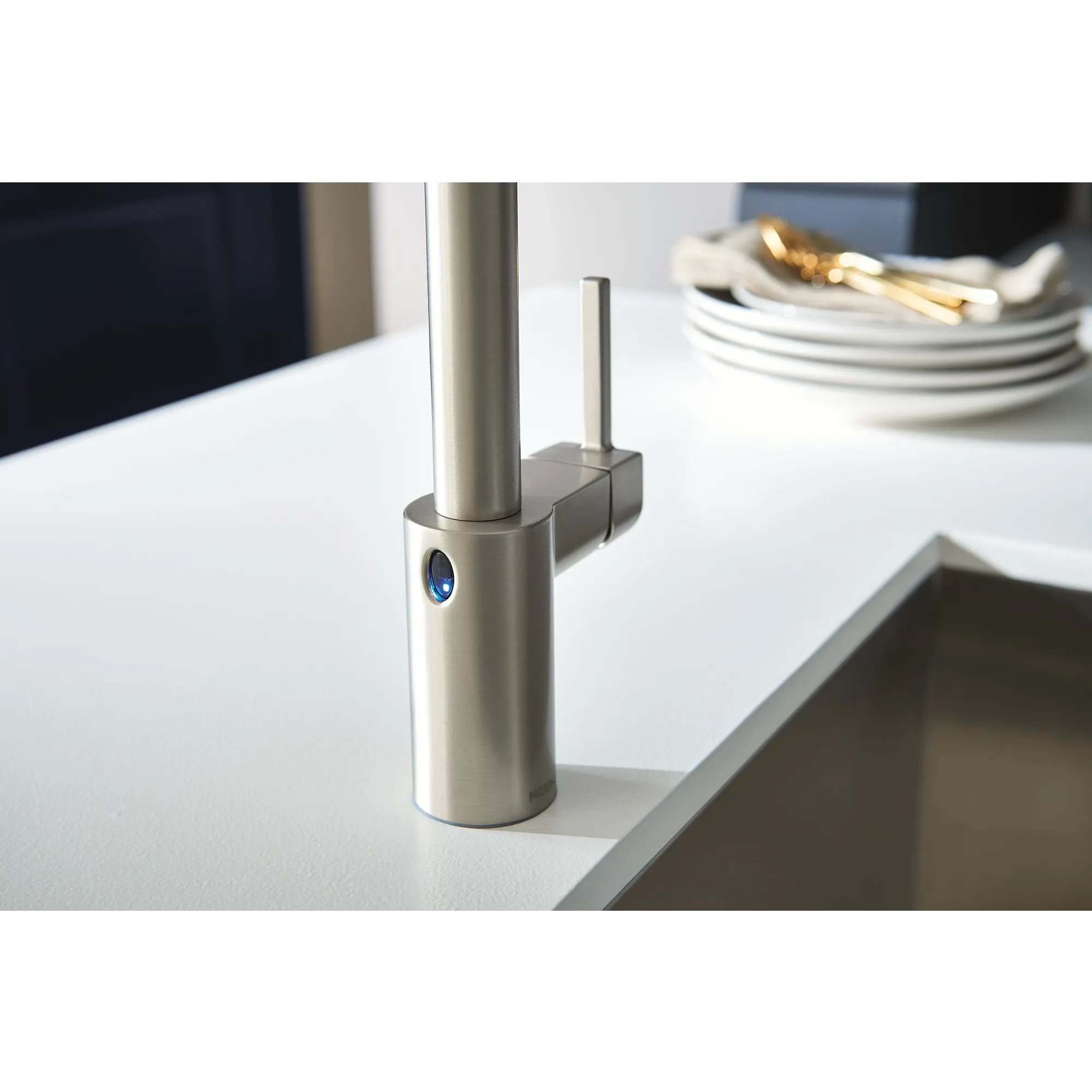 Align MotionSense Wave Single Sensor One-Handle High Arc Pre-Rinse Spring Pulldown Kitchen Faucet - Image 12