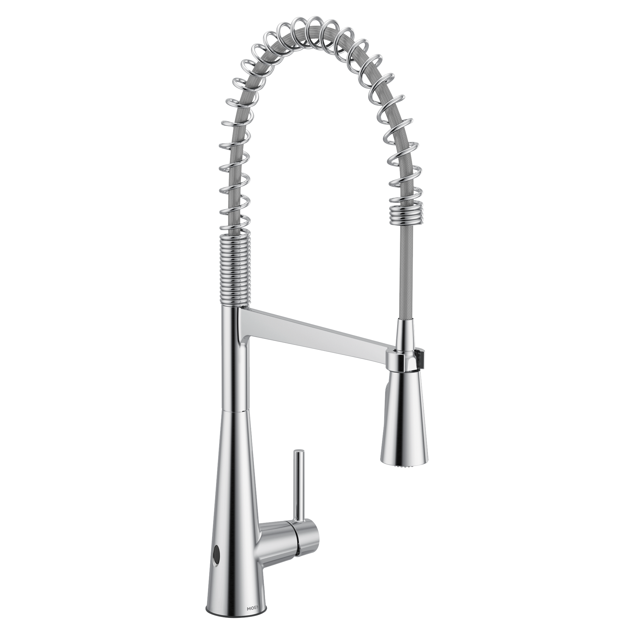 Sleek MotionSense Wave Single Sensor One-Handle Pre-Rinse Spring Pulldown Kitchen Faucet