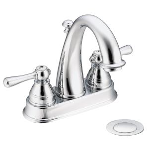 Kingsley Two-Handle High Arc Bathroom Faucet
