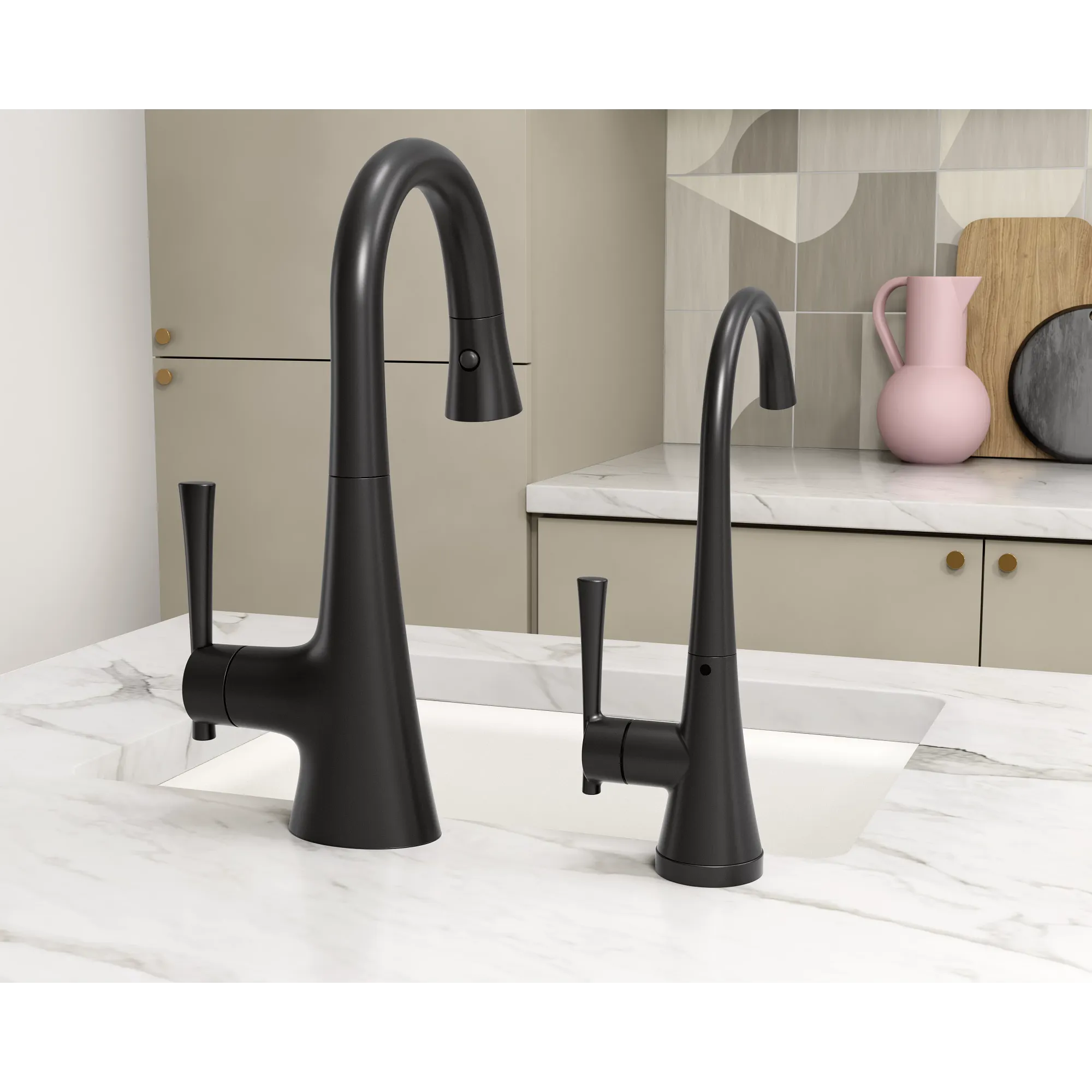 Moen One-Handle High Arc Single Mount Beverage Faucet - Image 8