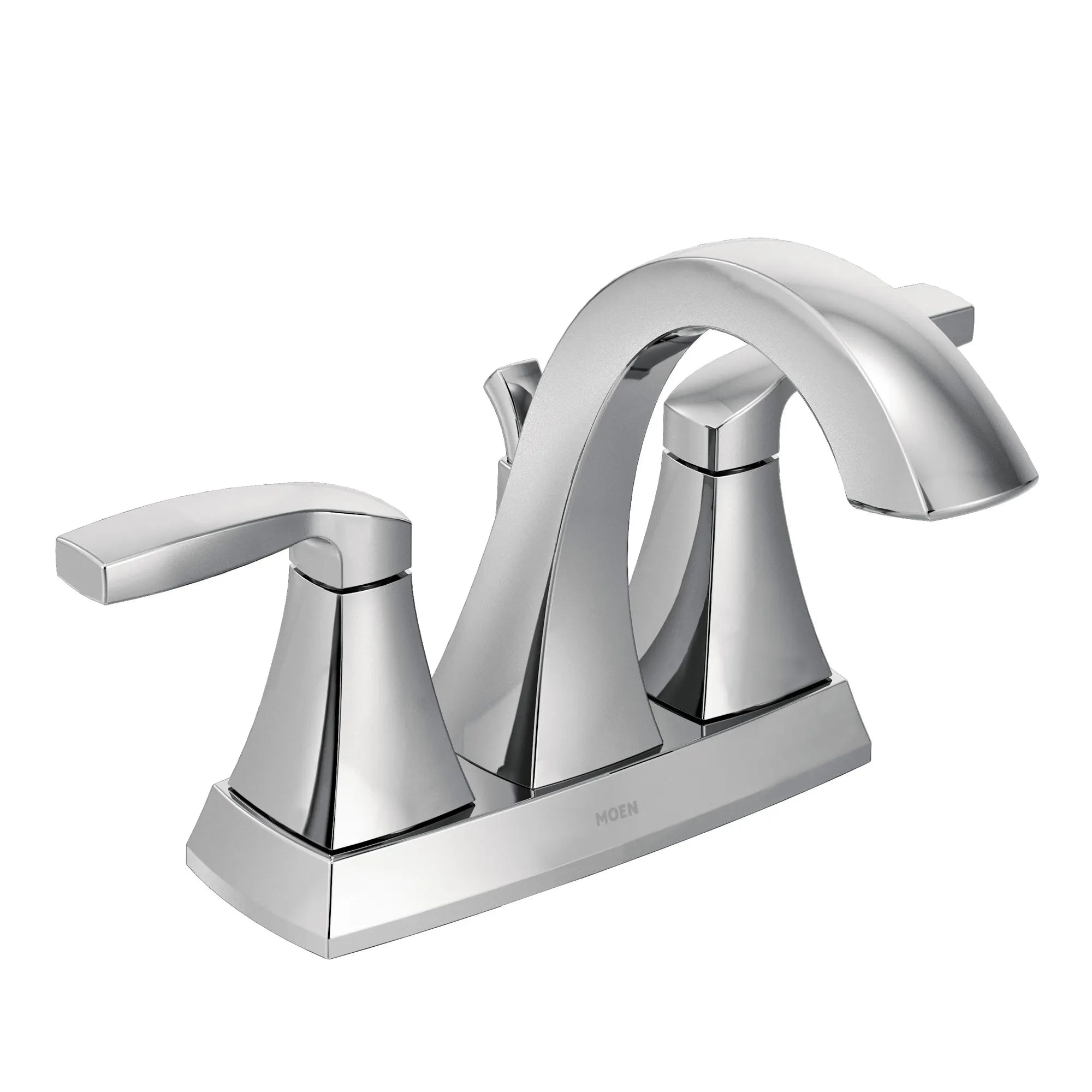 Voss Two-Handle High Arc Bathroom Faucet - Image 2