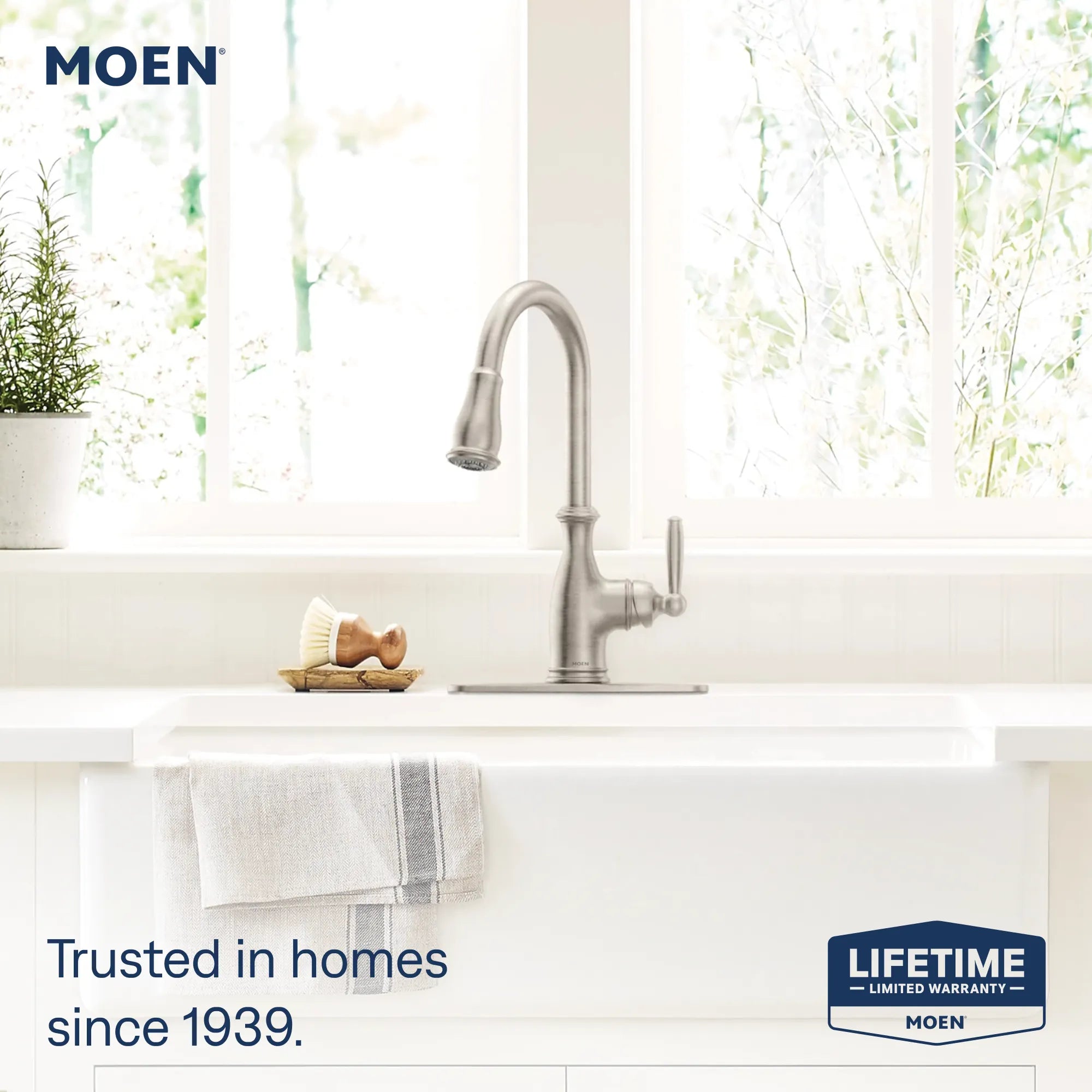Brantford MotionSense Wave One-Handle High Arc Single Sensor Pulldown Kitchen Faucet - Image 9