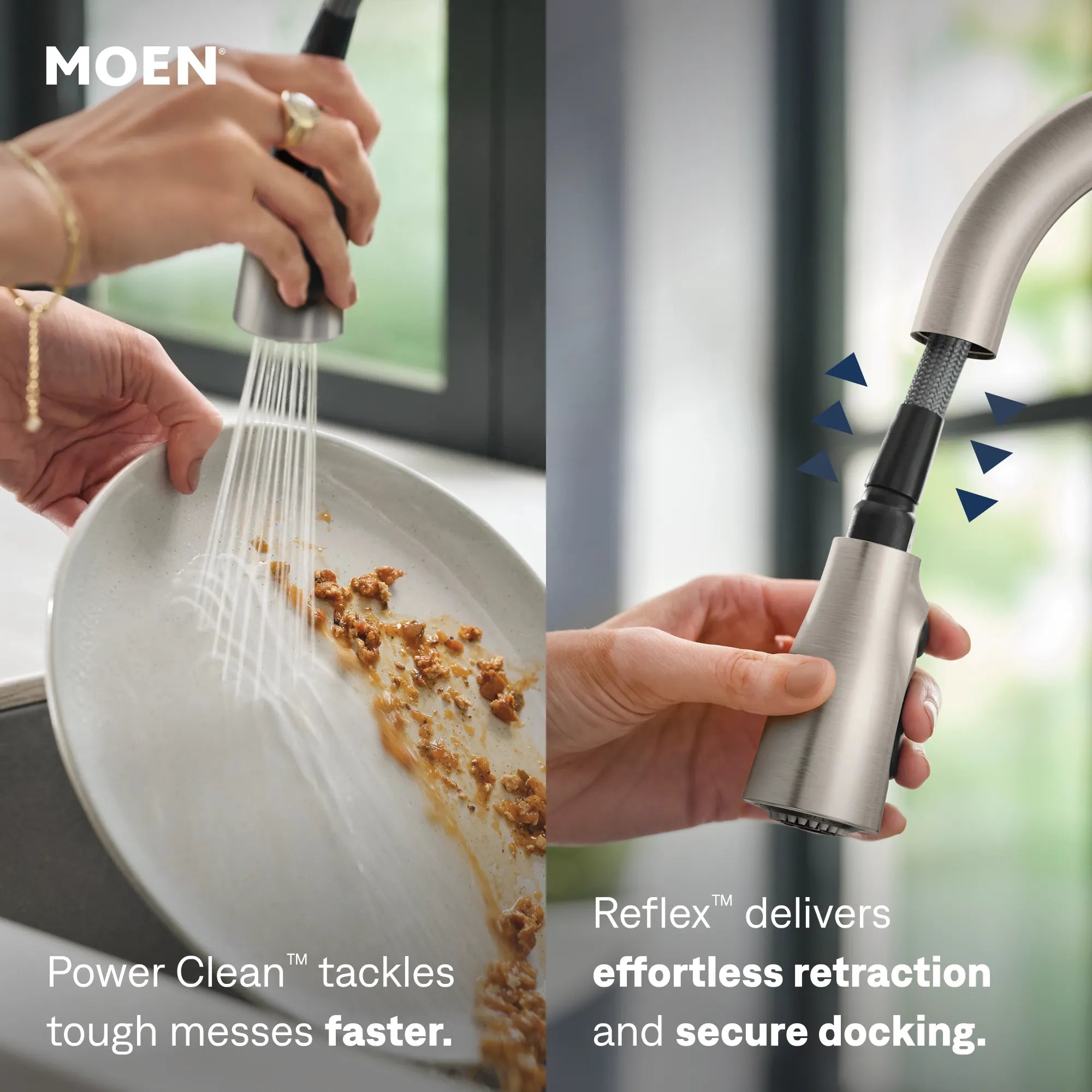 Brantford MotionSense Wave One-Handle High Arc Single Sensor Pulldown Kitchen Faucet - Image 7