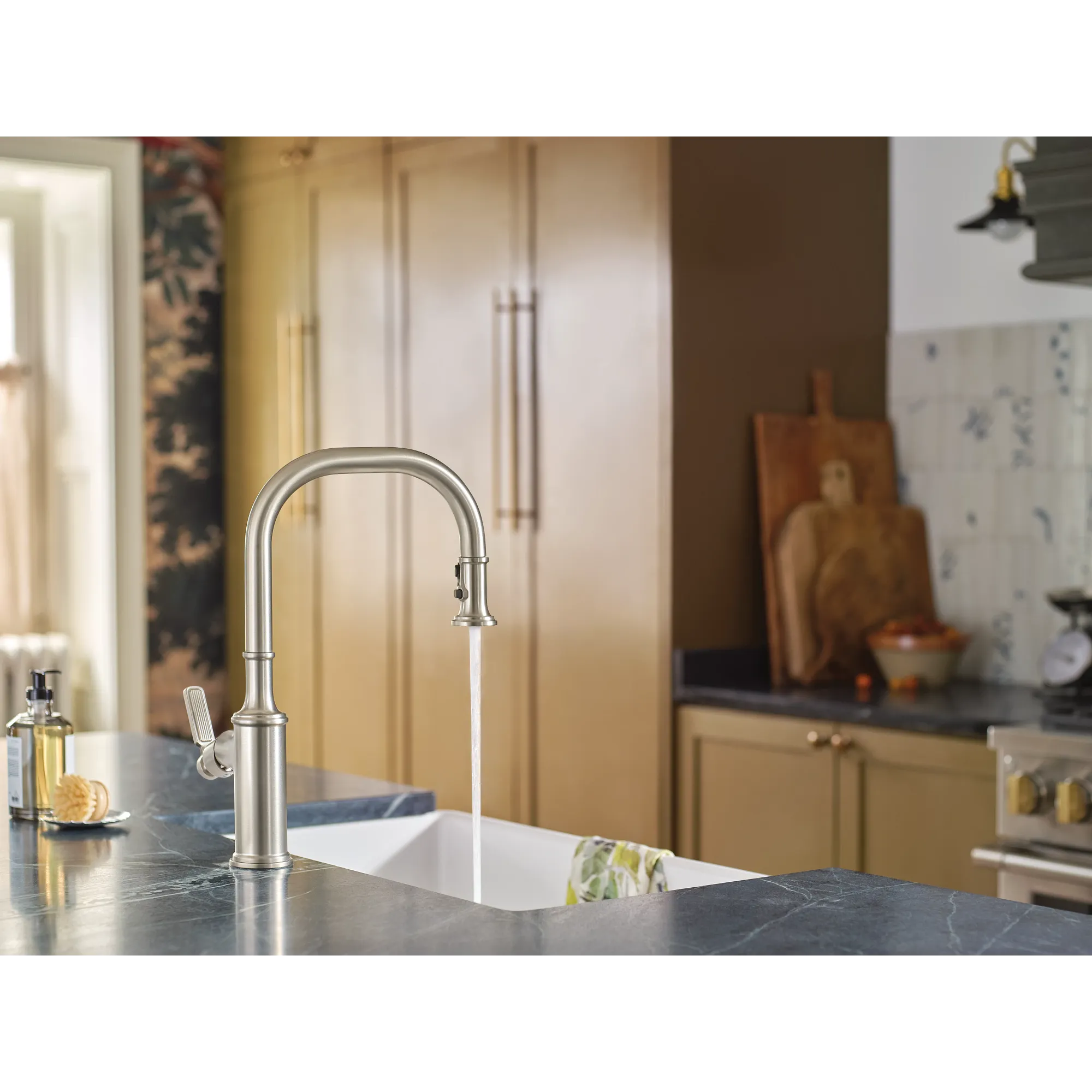 Smyth One-Handle High Arc Pulldown Kitchen Faucet - Image 14