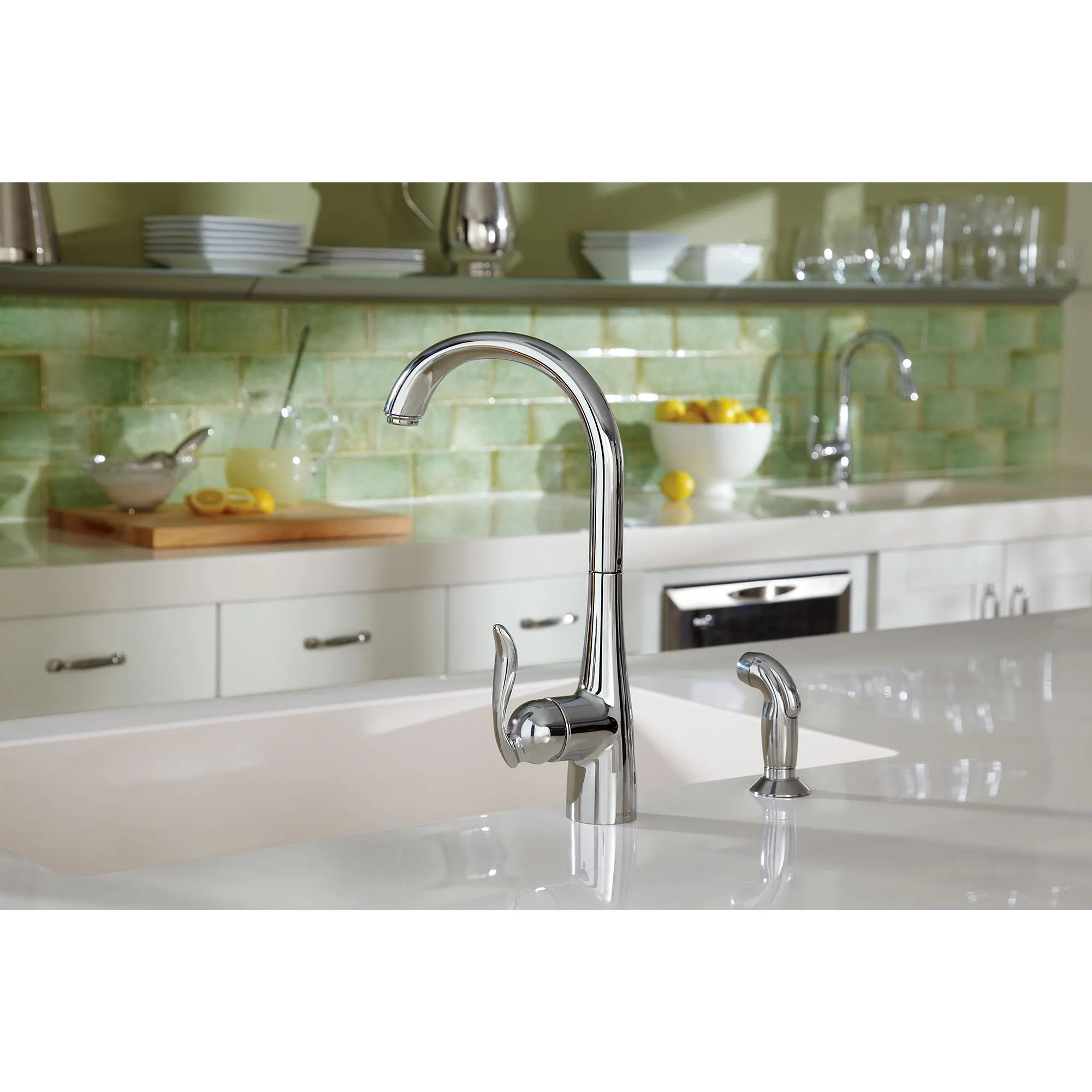 Arbor One-Handle High Arc Kitchen Faucet - Image 15