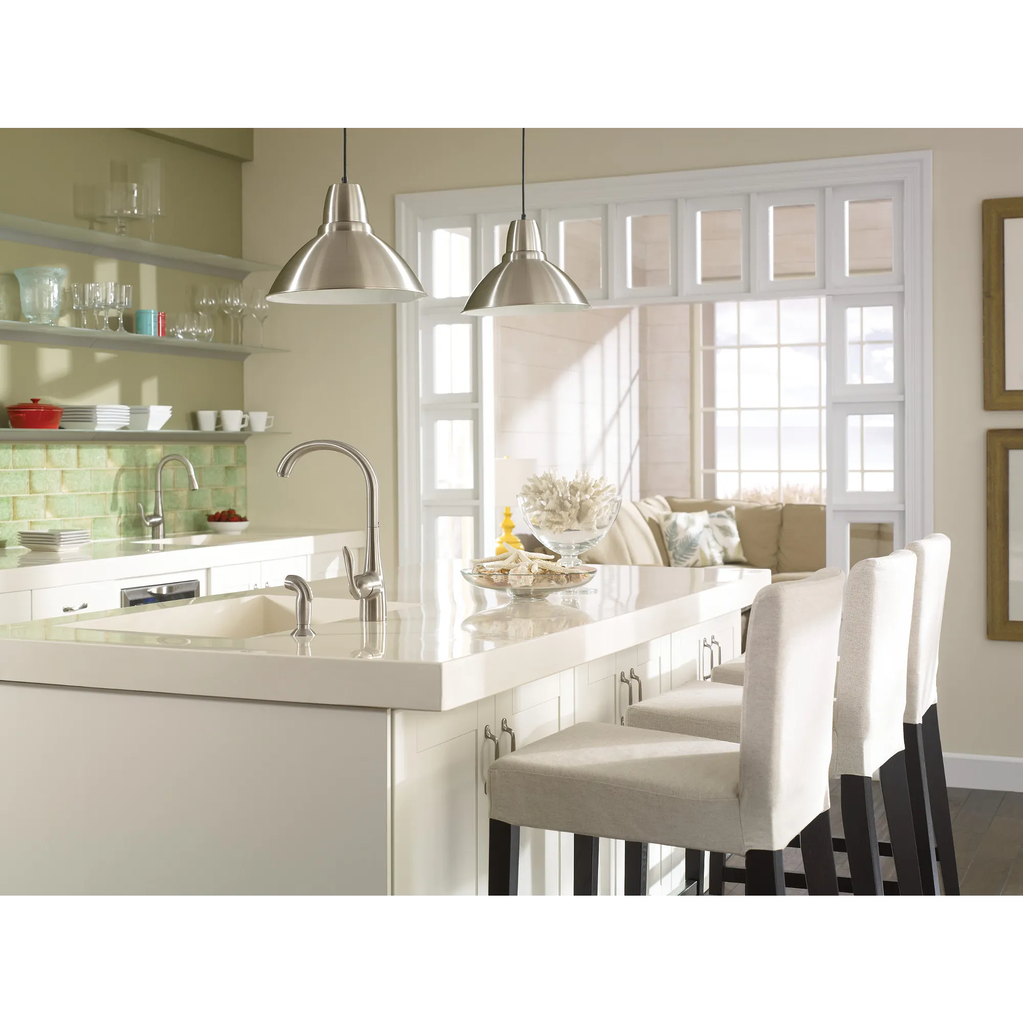Arbor One-Handle High Arc Kitchen Faucet - Image 14