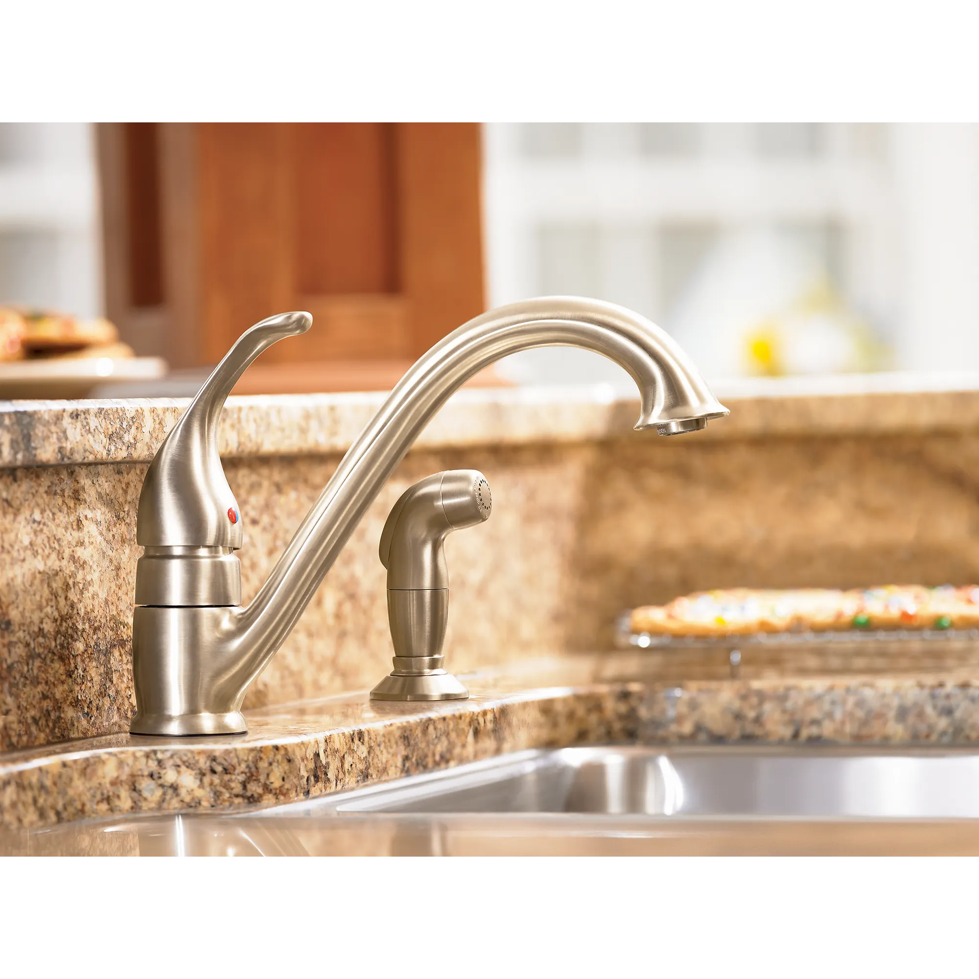 Camerist One-Handle Low Arc Kitchen Faucet - Image 2