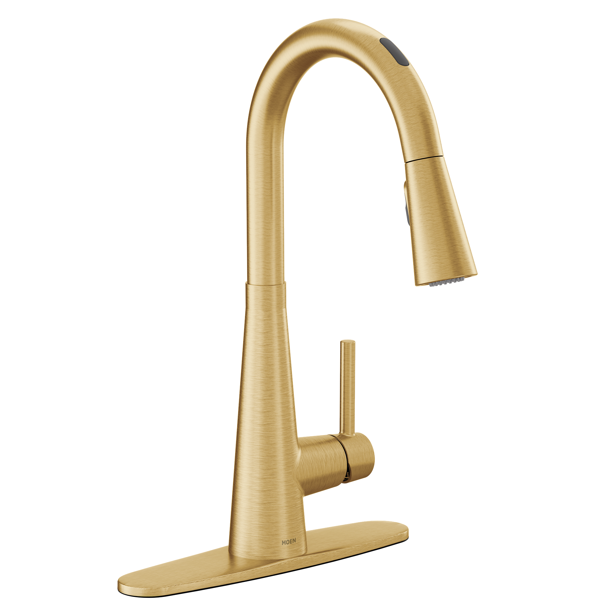 Sleek Smart Faucet Voice Control One-Handle High Arc Pulldown Kitchen Faucet - Image 18
