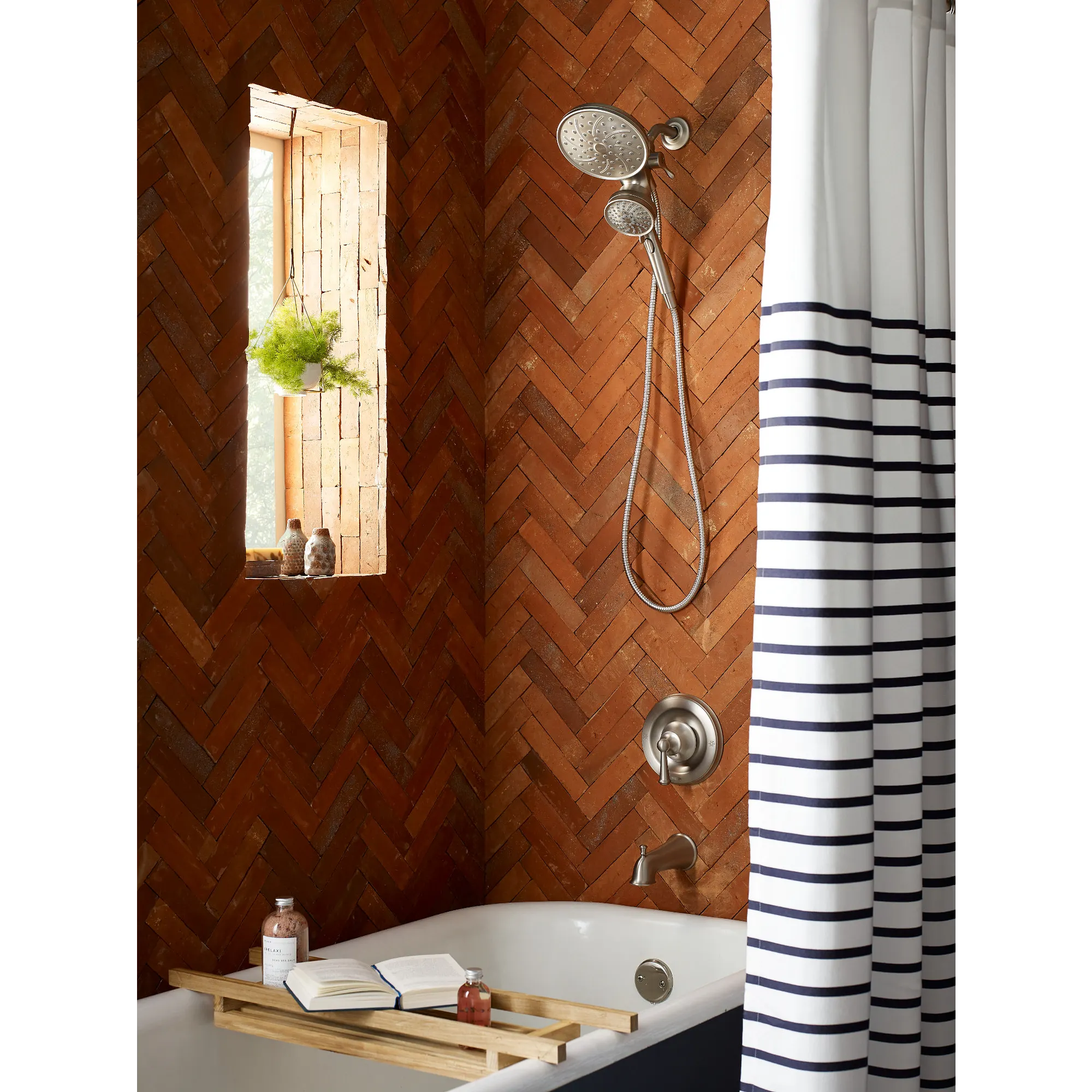 Brecklyn Chrome Posi-Temp(R) tub/shower - Image 4
