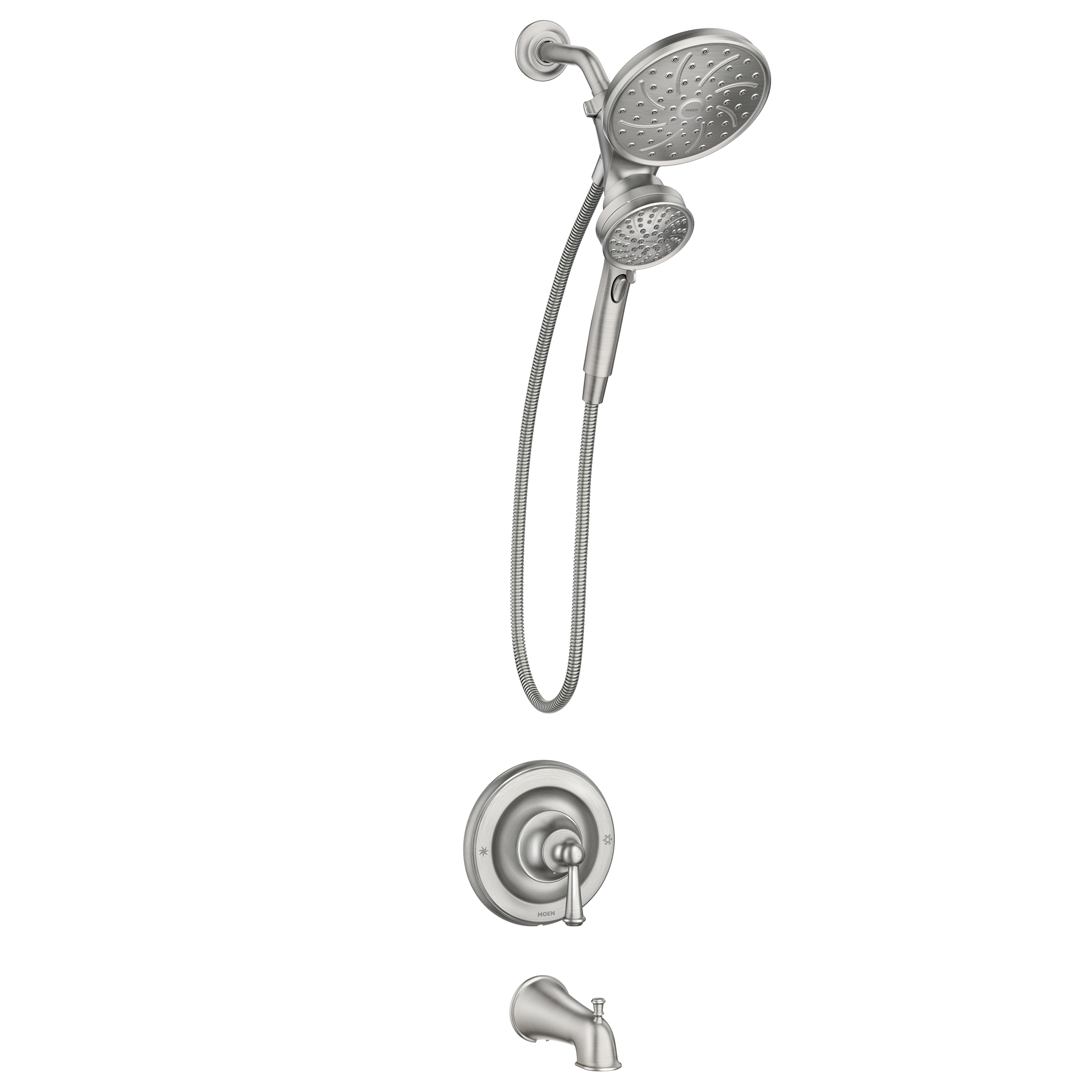 Brecklyn Chrome Posi-Temp(R) tub/shower