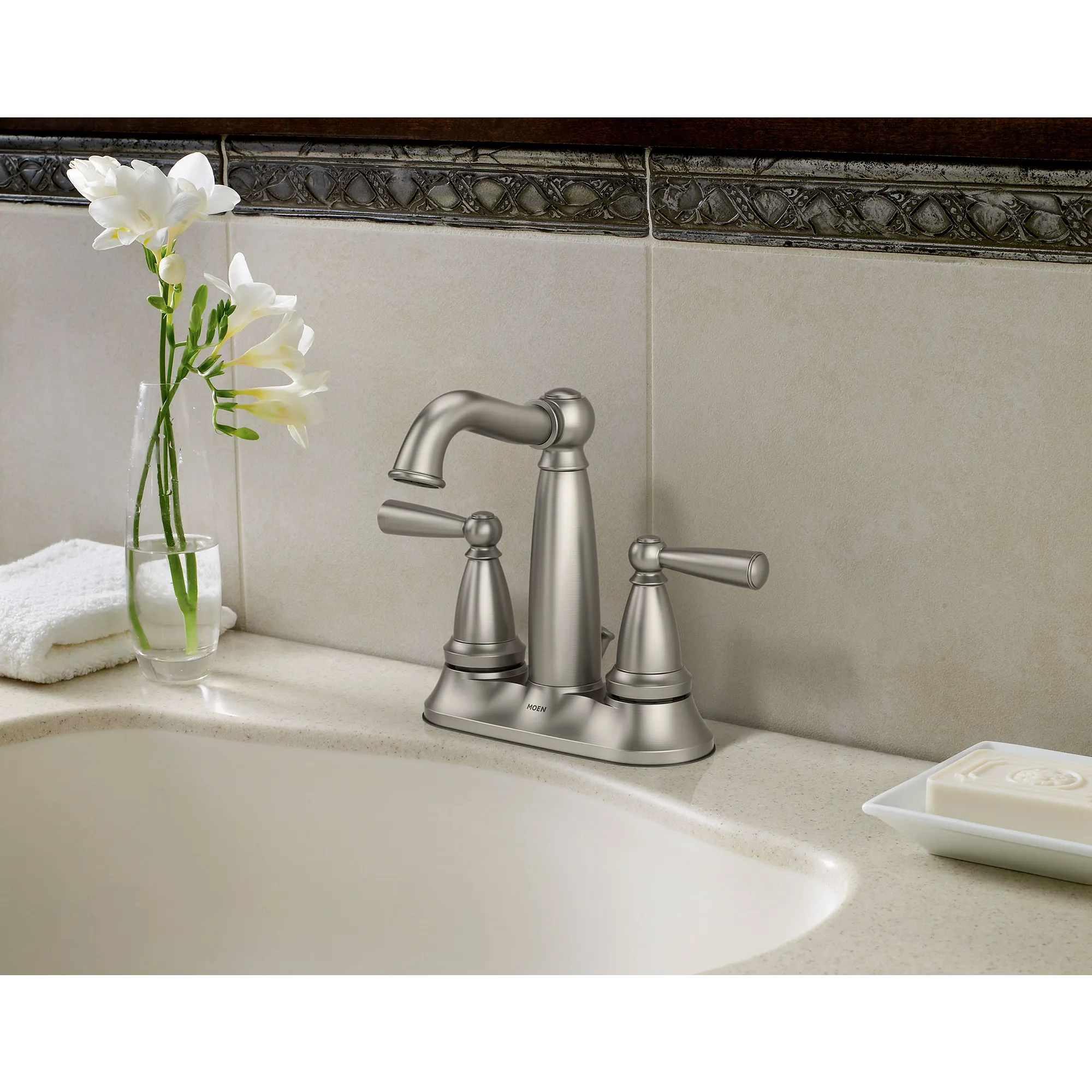 Vale Two-Handle Diverter Bathroom Faucet - Image 3