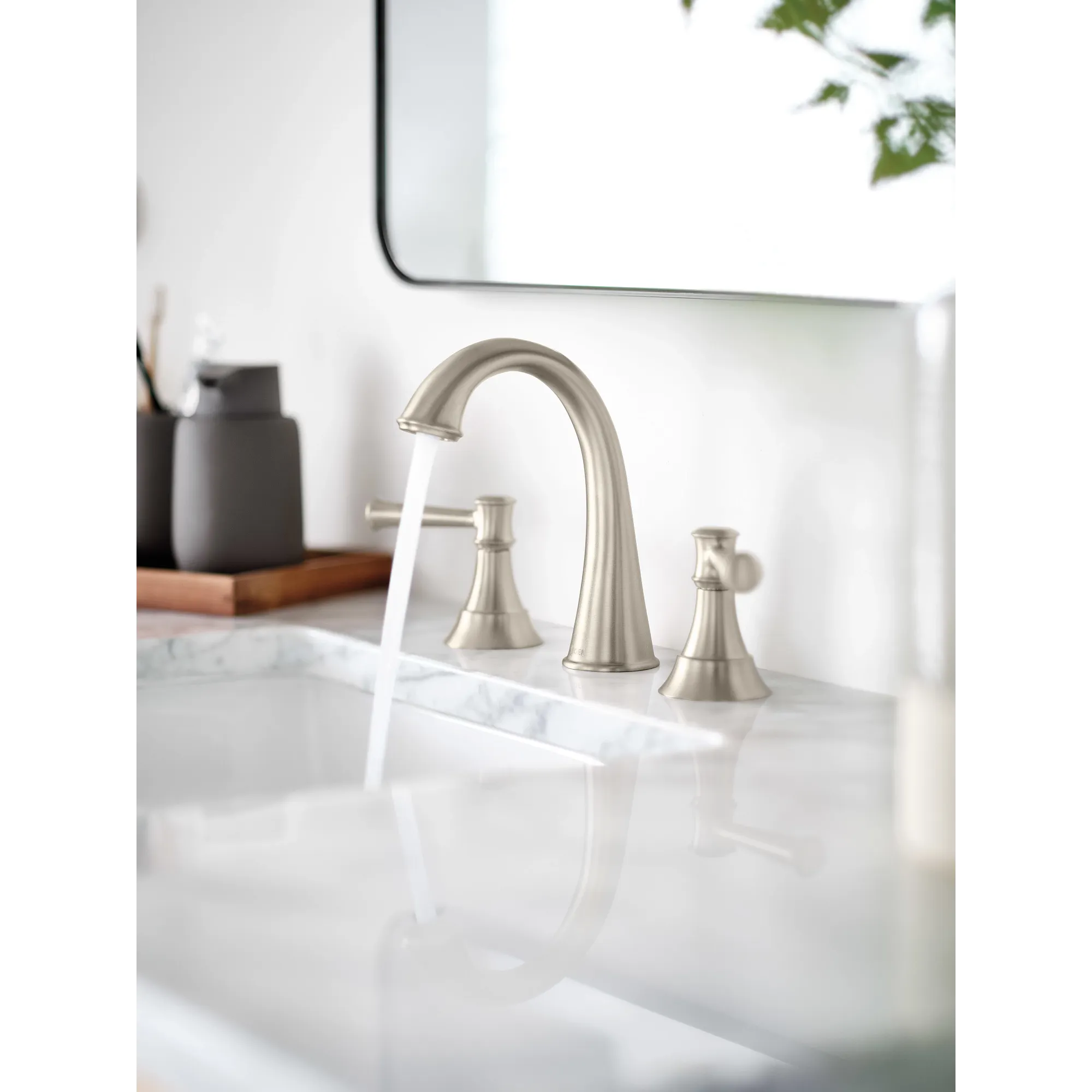 Gilmour Two-Handle High Arc Bathroom Faucet - Image 2