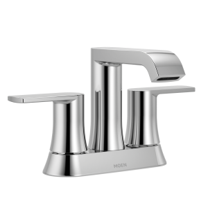 Genta Two-Handle High Arc Bathroom Faucet