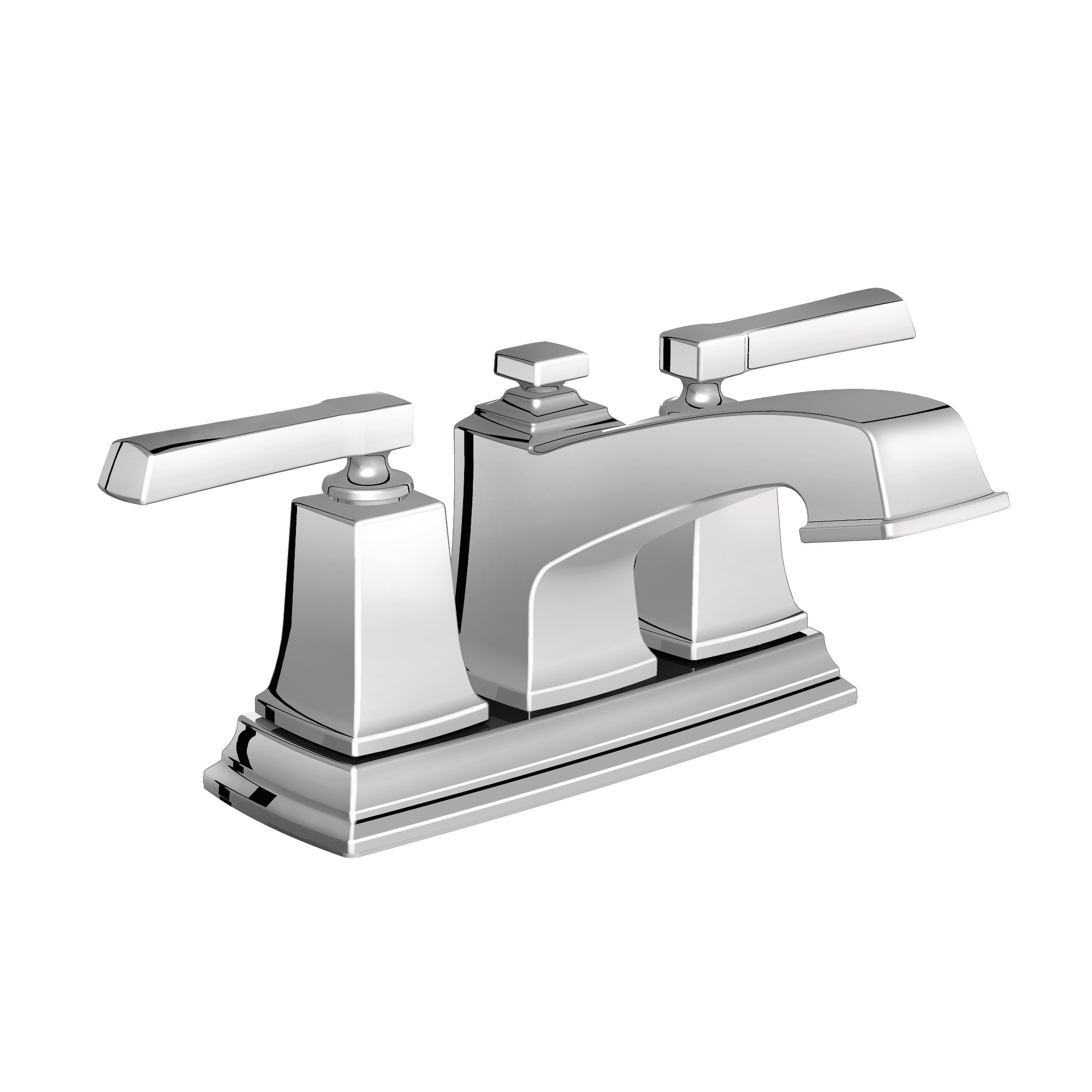 Boardwalk Two-Handle Low Arc Bathroom Faucet