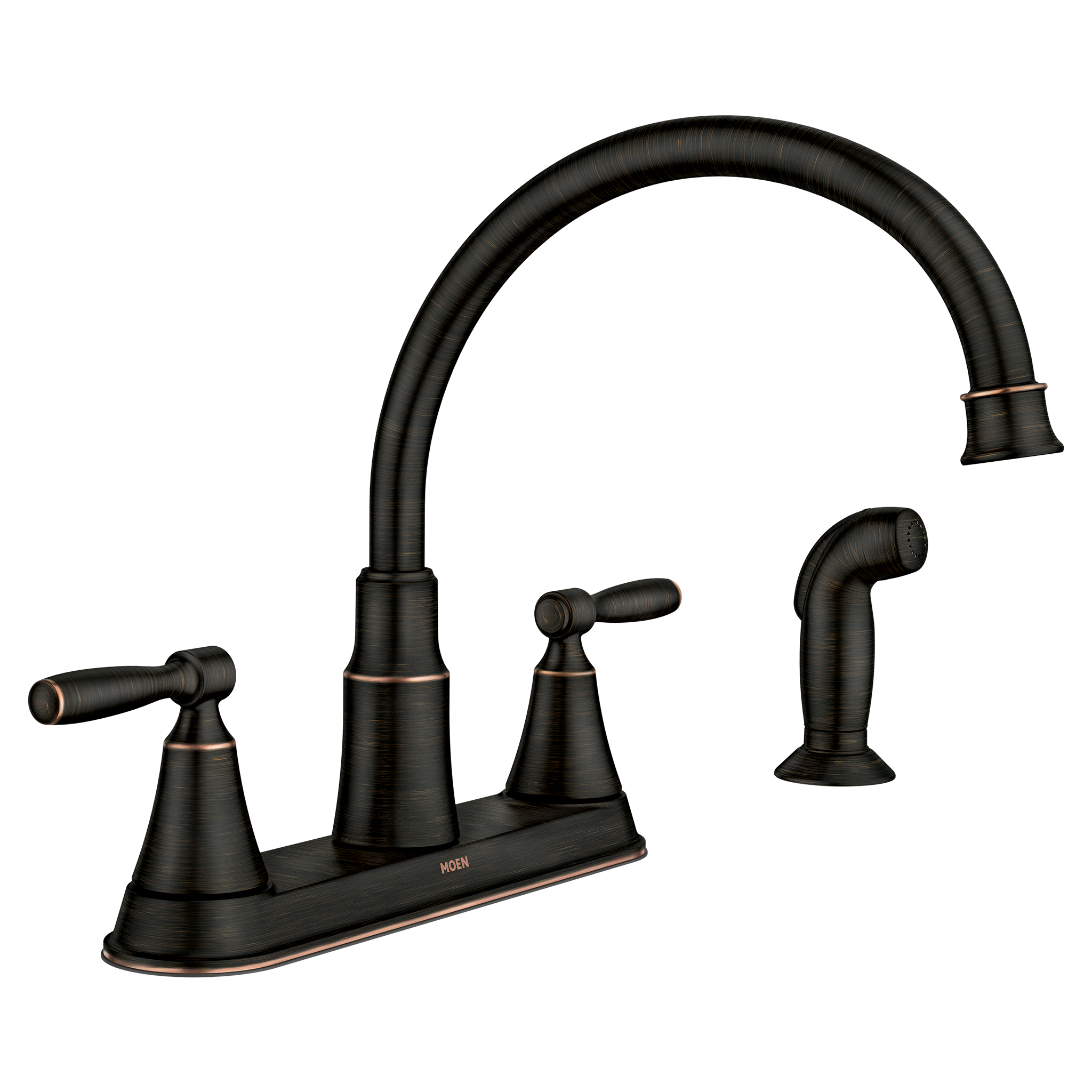 Hutchinson Two-Handle High Arc Kitchen Faucet