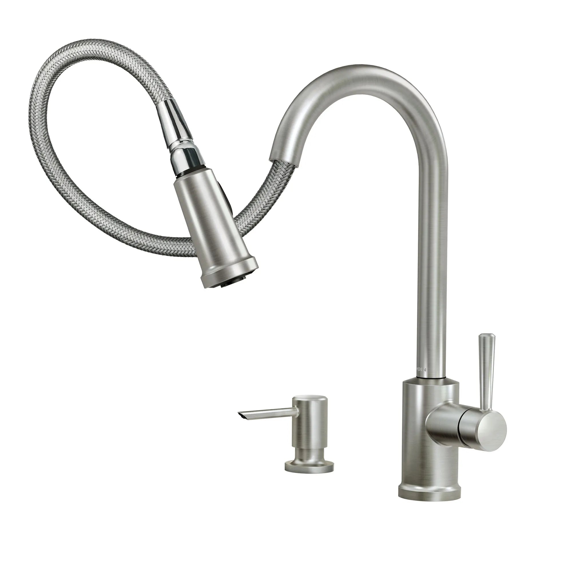 Indi One-Handle High Arc Pulldown Kitchen Faucet - Image 23