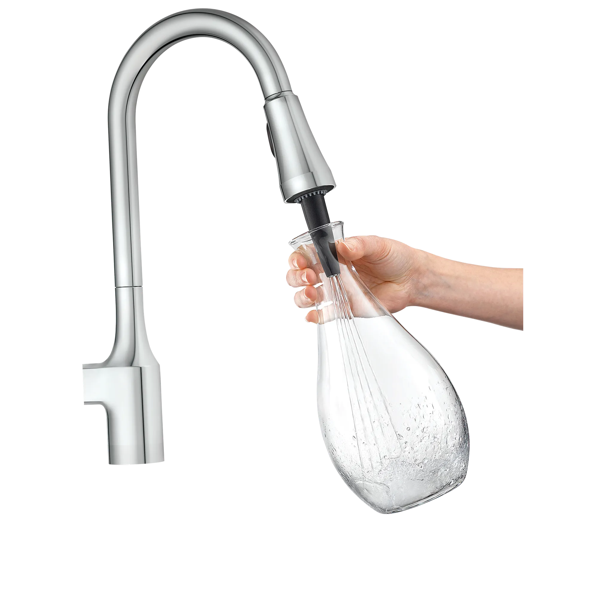 Milton One-Handle High Arc Pulldown Kitchen Faucet - Image 2