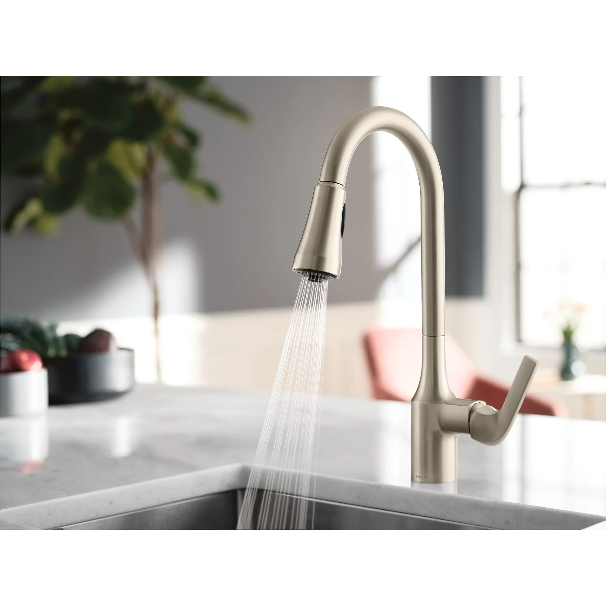 Milton One-Handle High Arc Pulldown Kitchen Faucet - Image 22