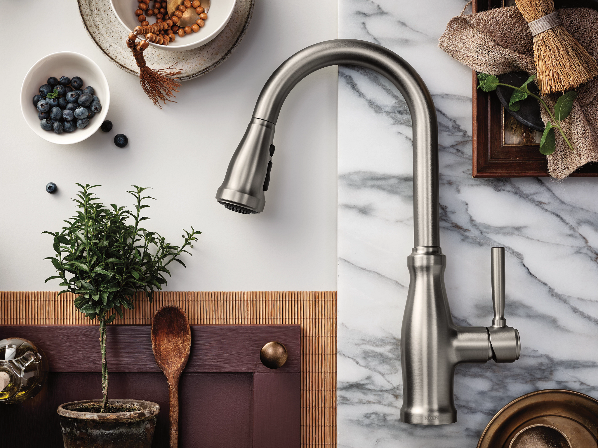 Stableton One-handle High Arc Pulldown Kitchen Faucet - Image 11