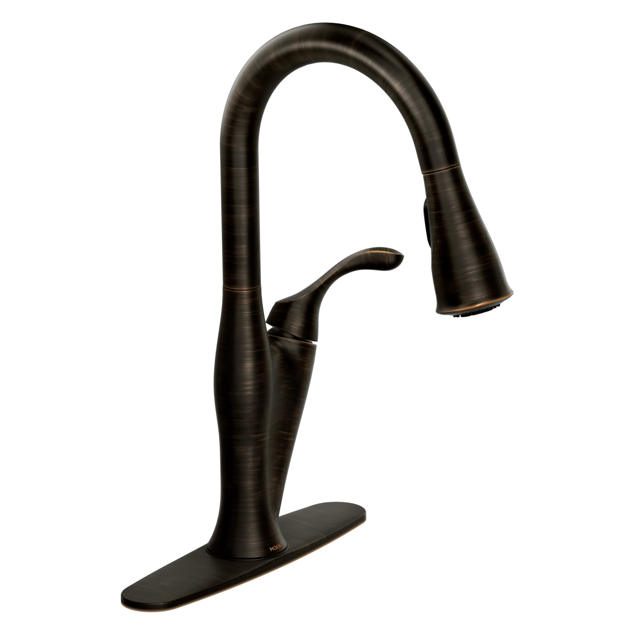 Benton One-Handle High Arc Pulldown Kitchen Faucet