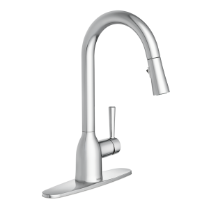Adler One-Handle High Arc Pulldown Kitchen Faucet