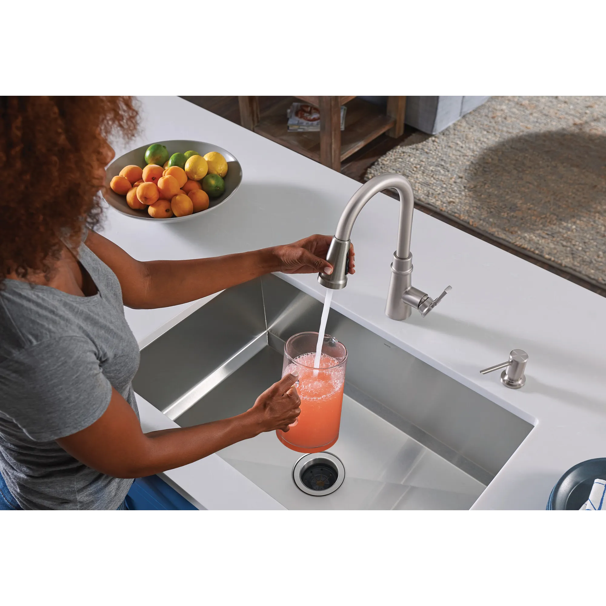 Tullis One-Handle Pulldown Kitchen Faucet - Image 8