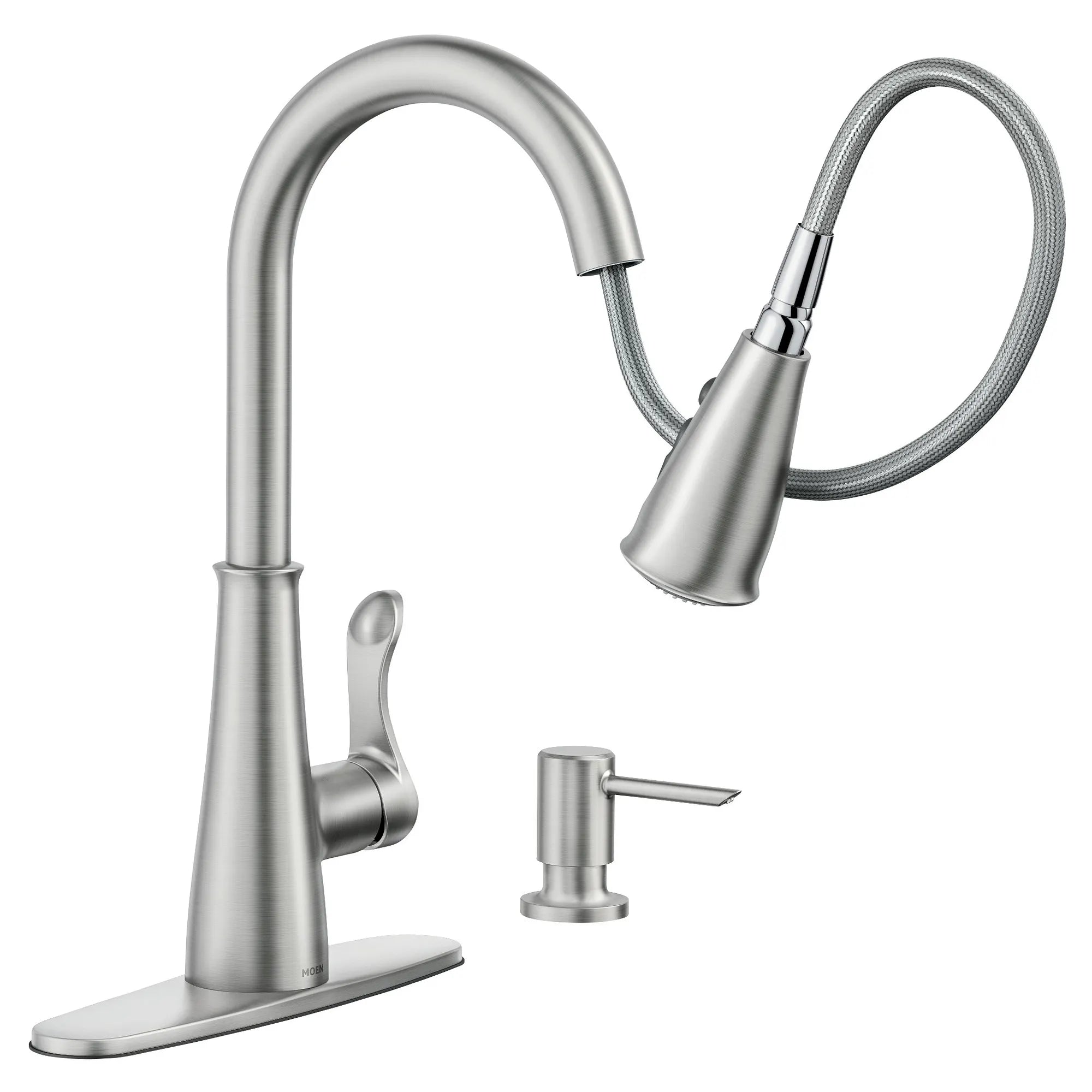 Hadley One-Handle Pulldown Kitchen Faucet - Image 17