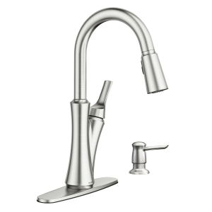Benson One-Handle High Arc Pulldown Kitchen Faucet