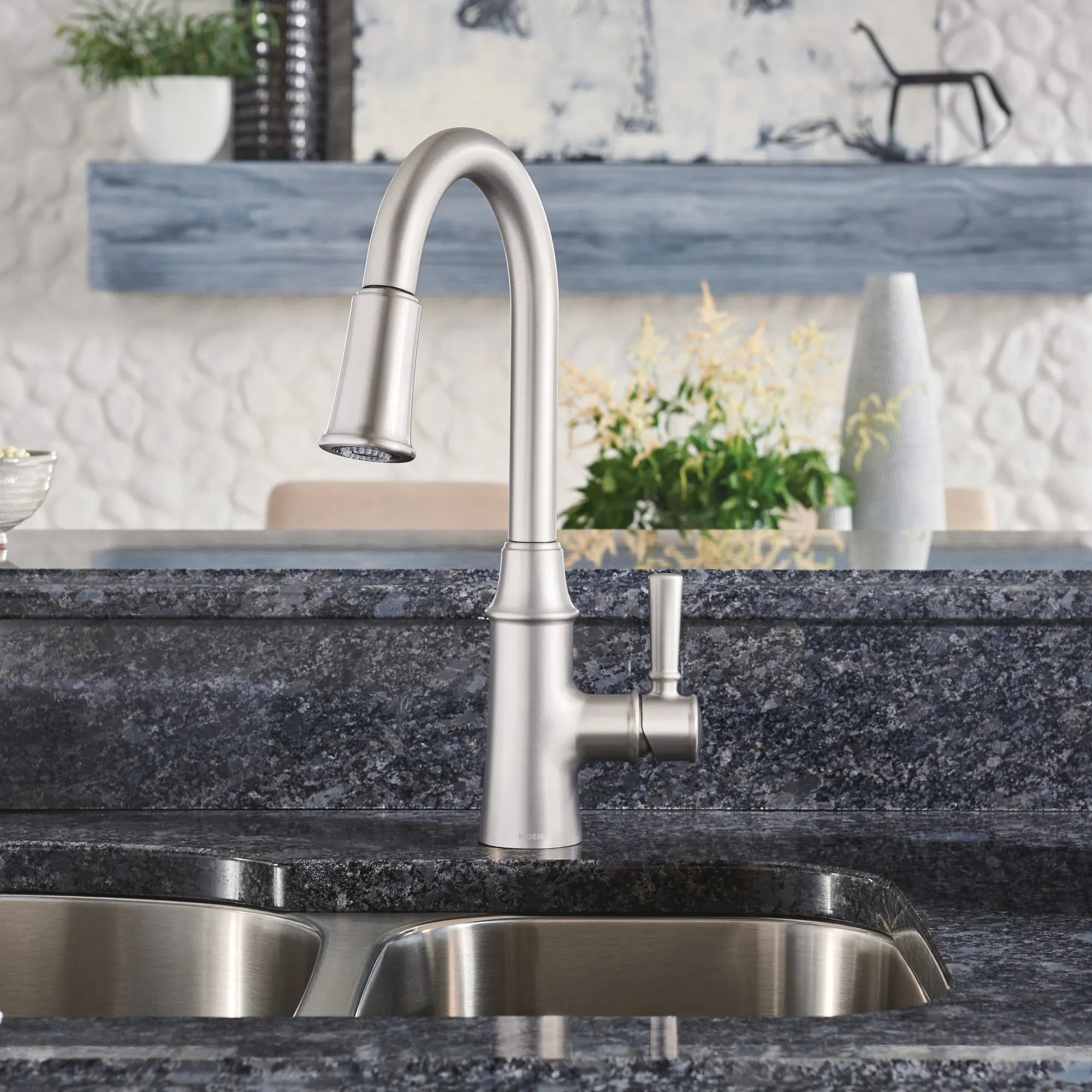 Caris One-Handle High Arc Kitchen Faucet - Image 7