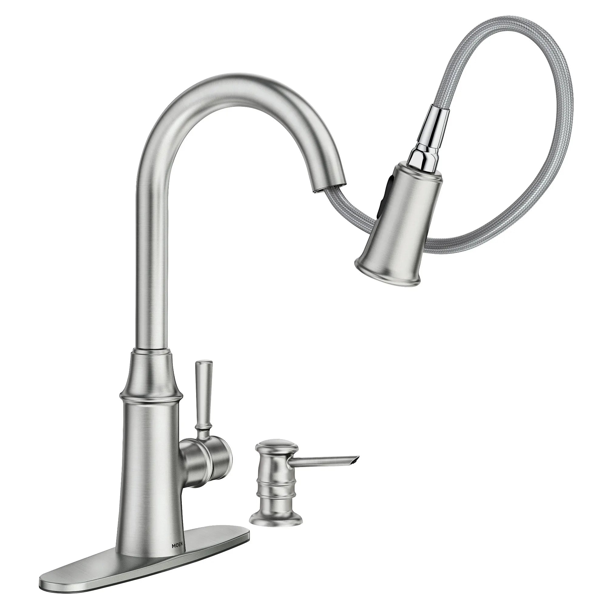 Caris One-Handle High Arc Kitchen Faucet - Image 10