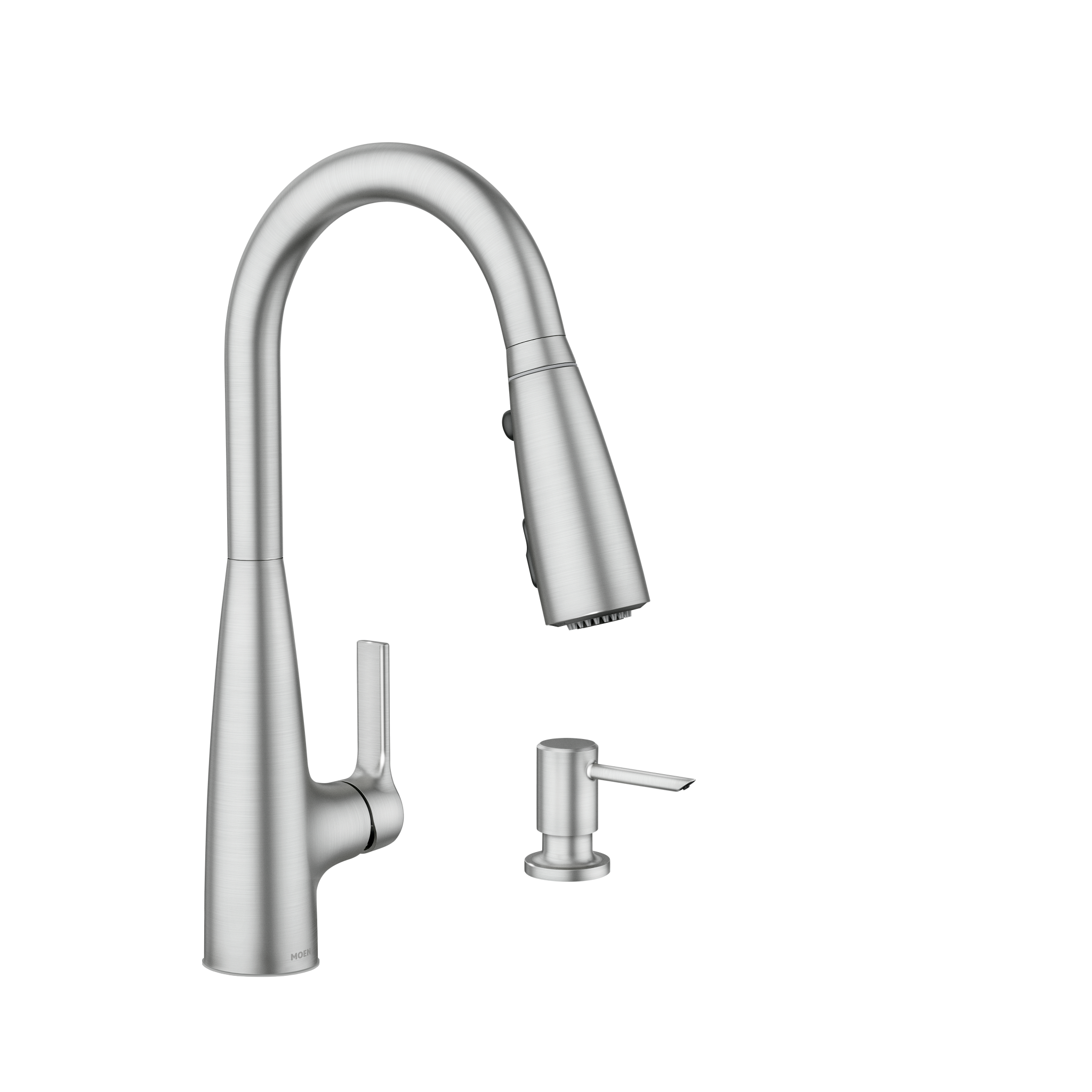Haelyn One-Handle High Arc Pulldown Kitchen Faucet - Image 14
