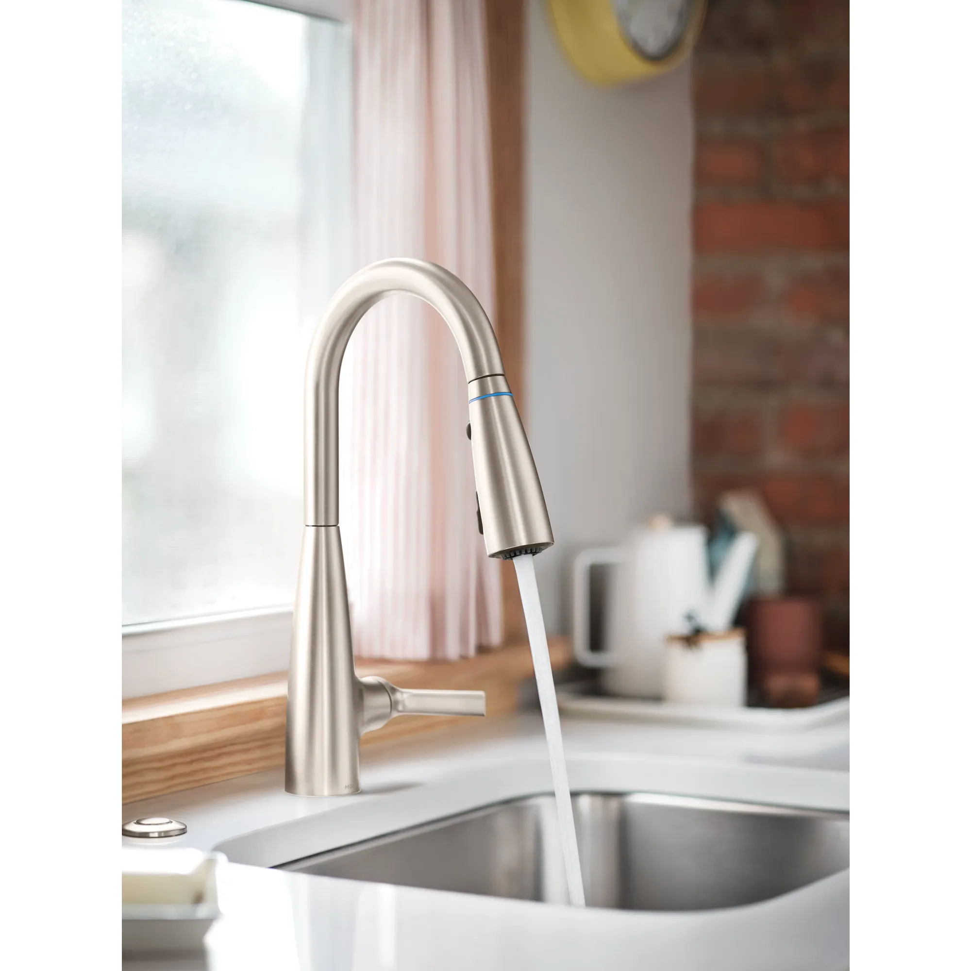Haelyn One-Handle High Arc Pulldown Kitchen Faucet - Image 26