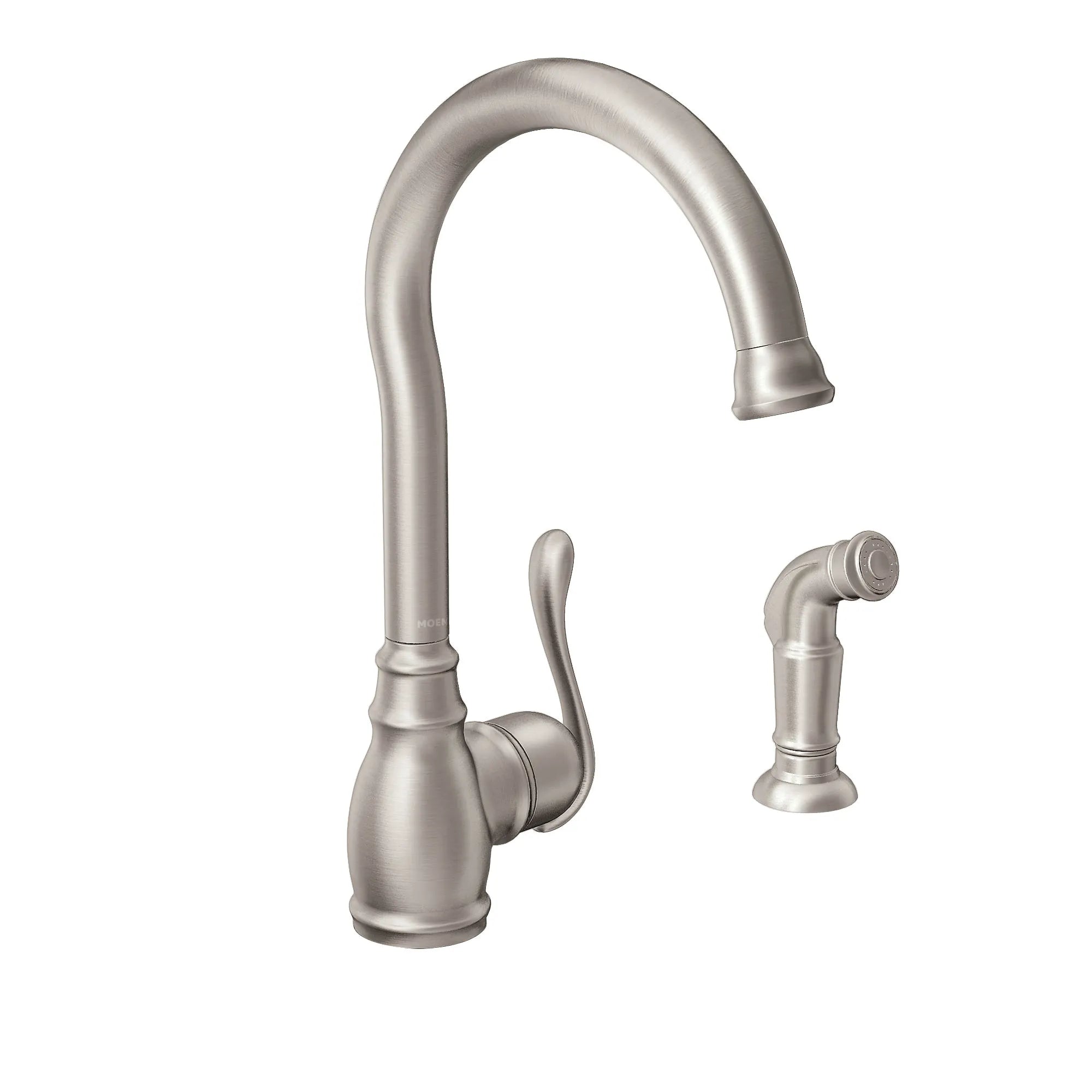 Anabelle One-Handle High Arc Kitchen Faucet - Image 2