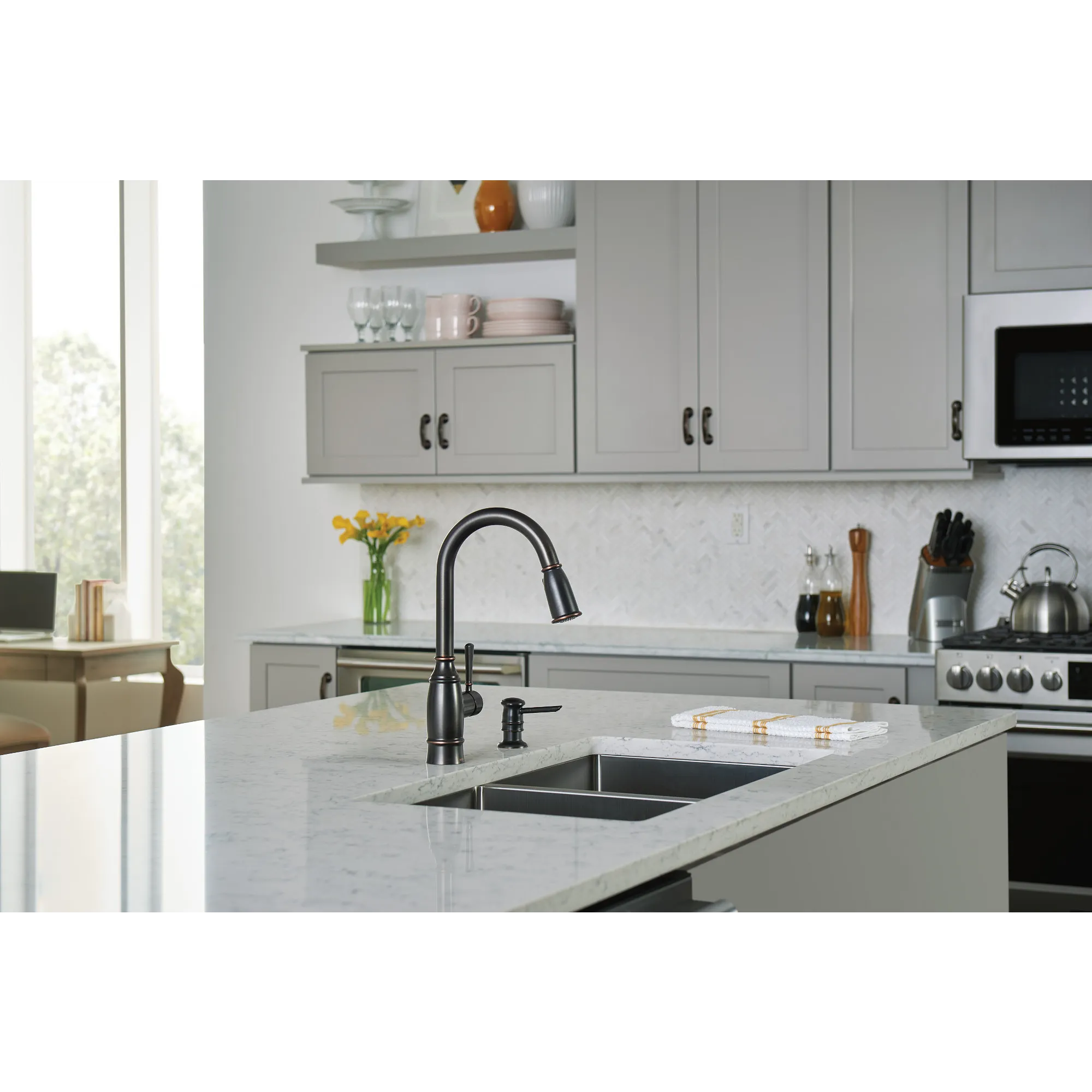 Noell One-Handle Pulldown Kitchen Faucet - Image 14
