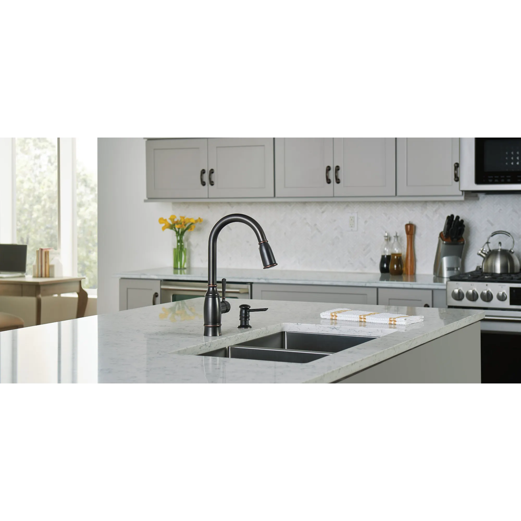 Noell One-Handle Pulldown Kitchen Faucet - Image 19
