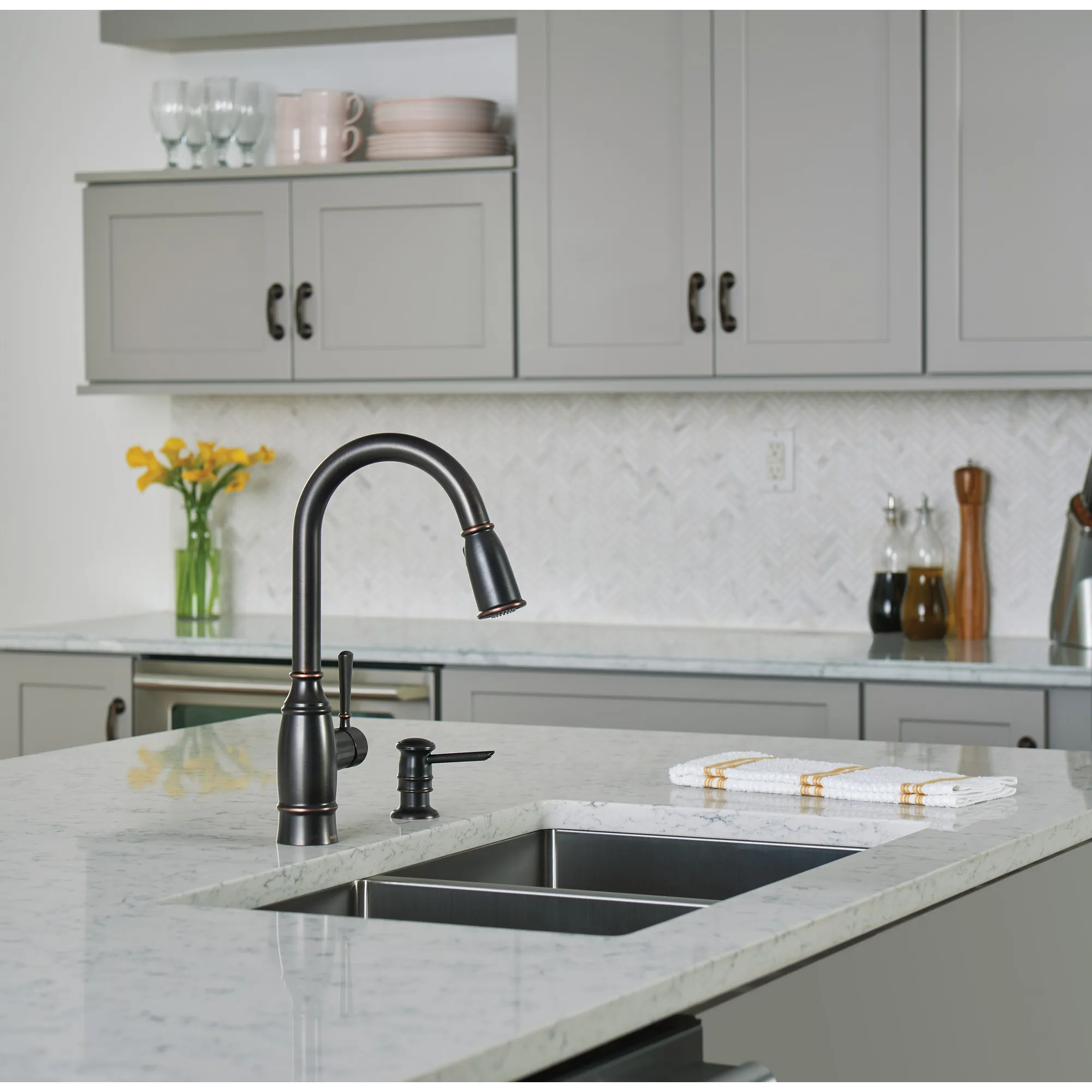 Noell One-Handle Pulldown Kitchen Faucet - Image 13