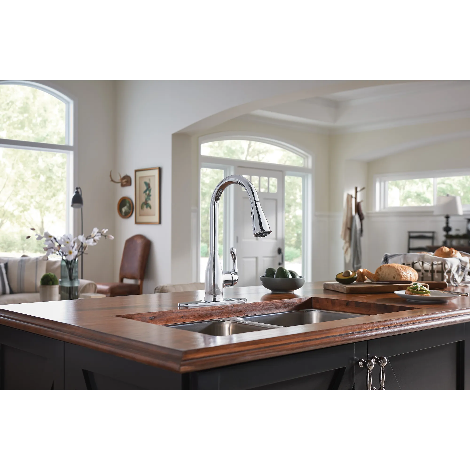 Kaden One-Handle Pulldown Kitchen Faucet - Image 3