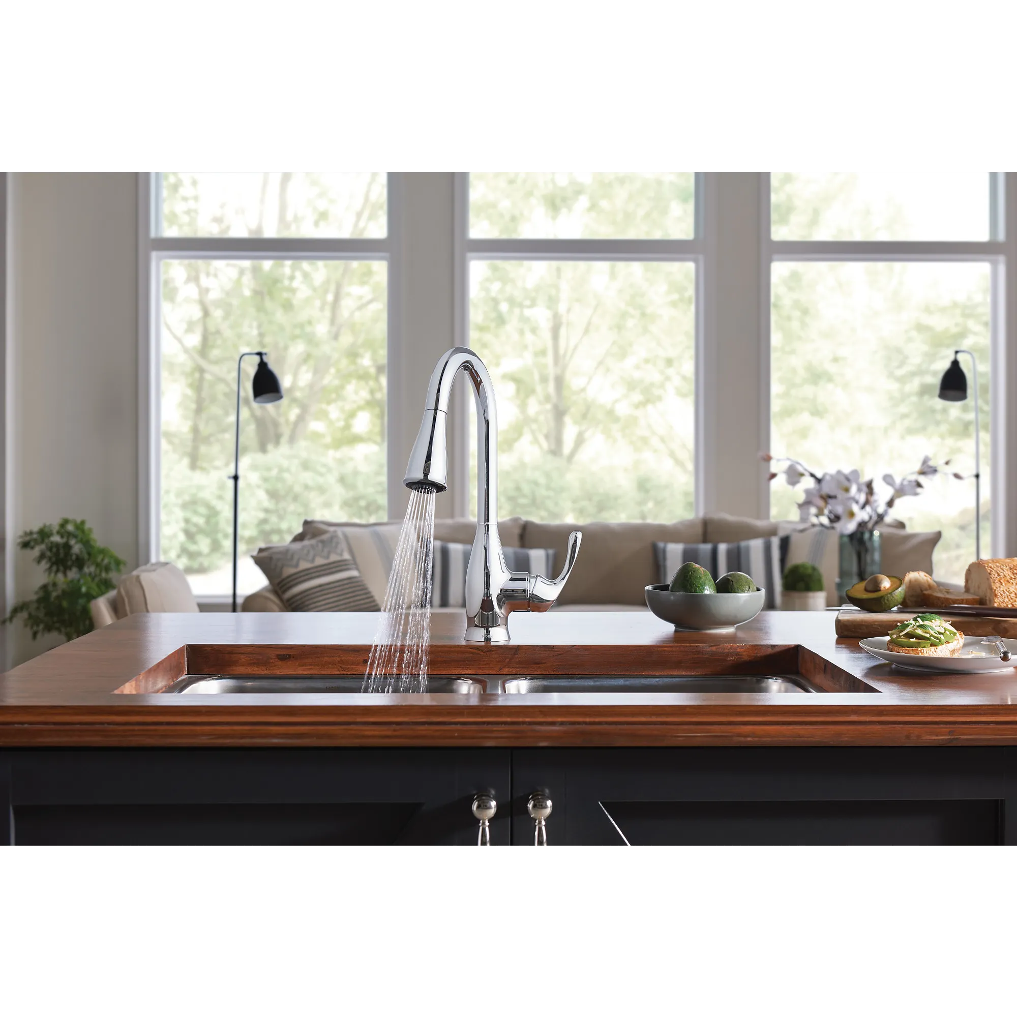 Kaden One-Handle Pulldown Kitchen Faucet - Image 5